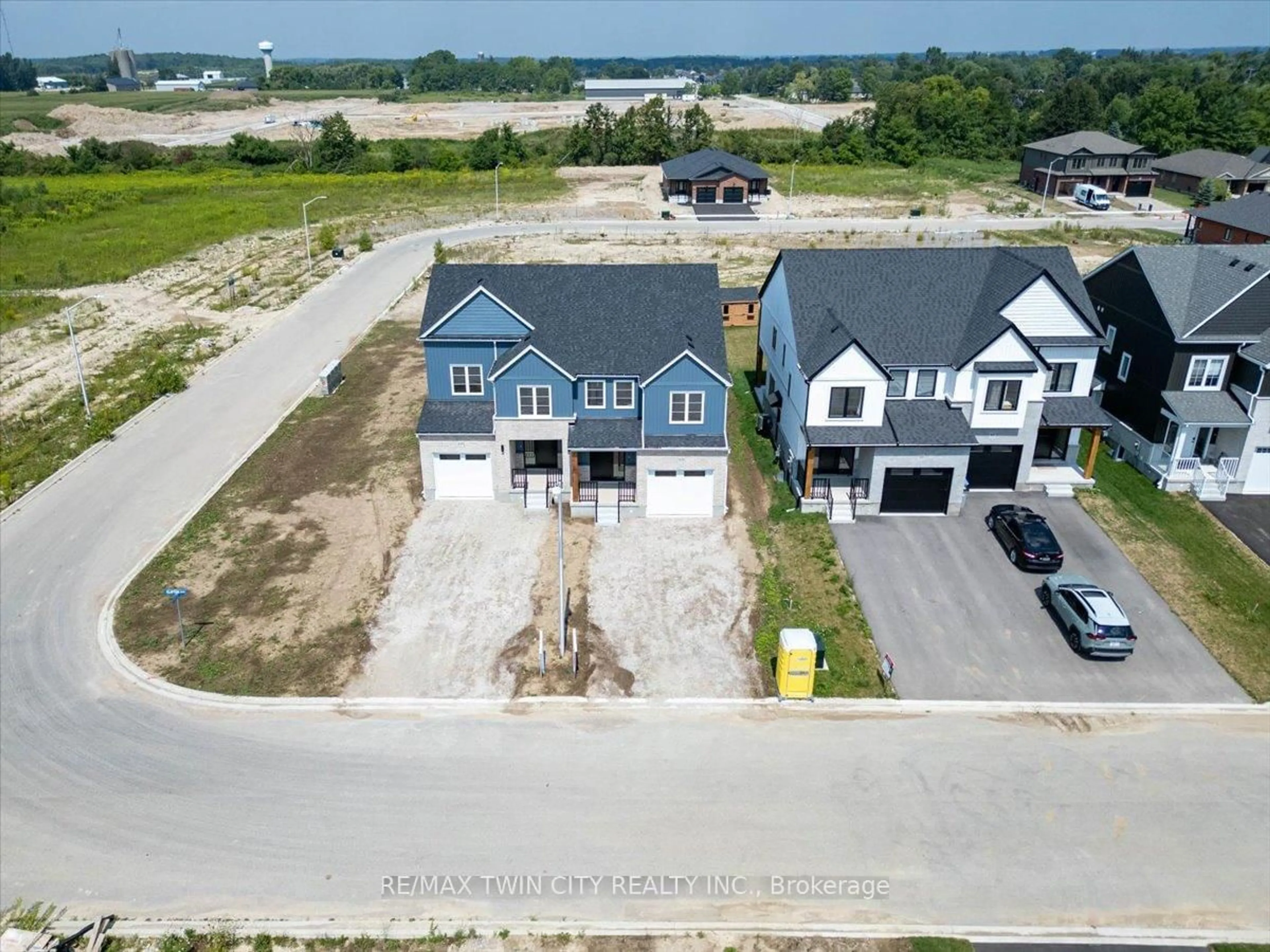 A pic from outside/outdoor area/front of a property/back of a property/a pic from drone, unknown for 101 Clayton St, West Perth Ontario N0K 1N0