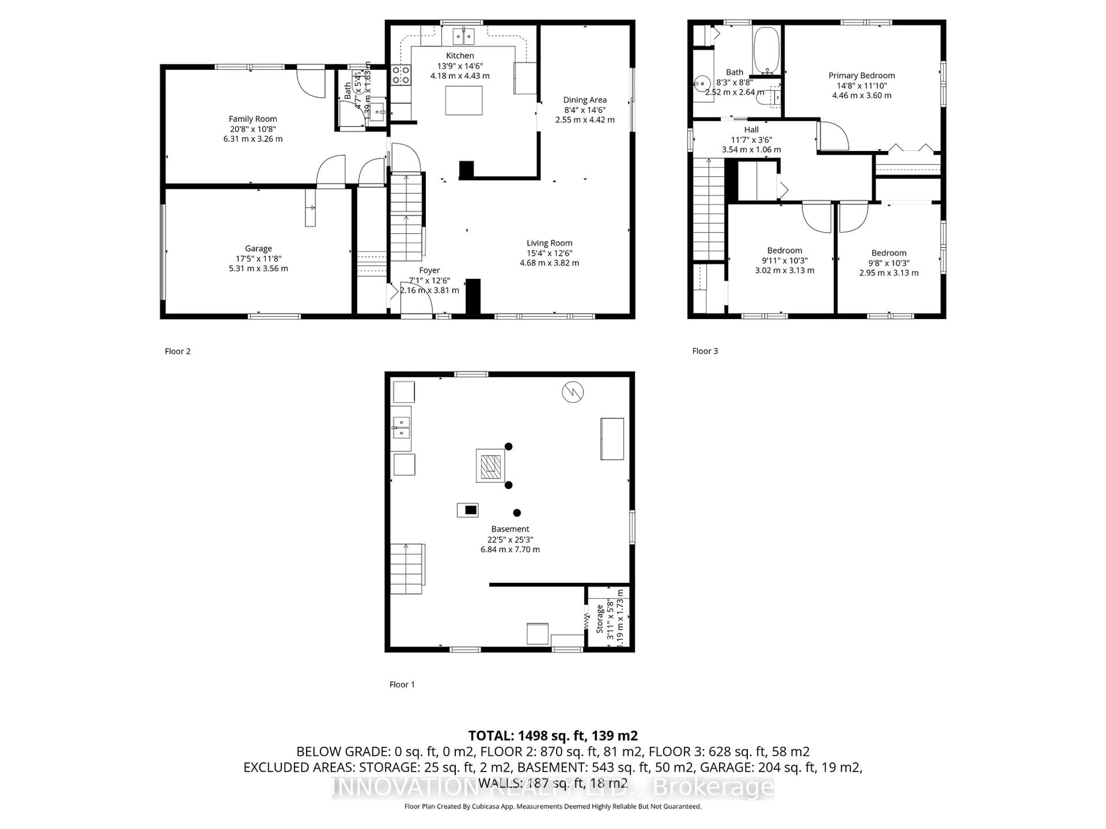 Floor plan for 108 Crossland Dr, Fitzroy Harbour Ontario K0A 1X0
