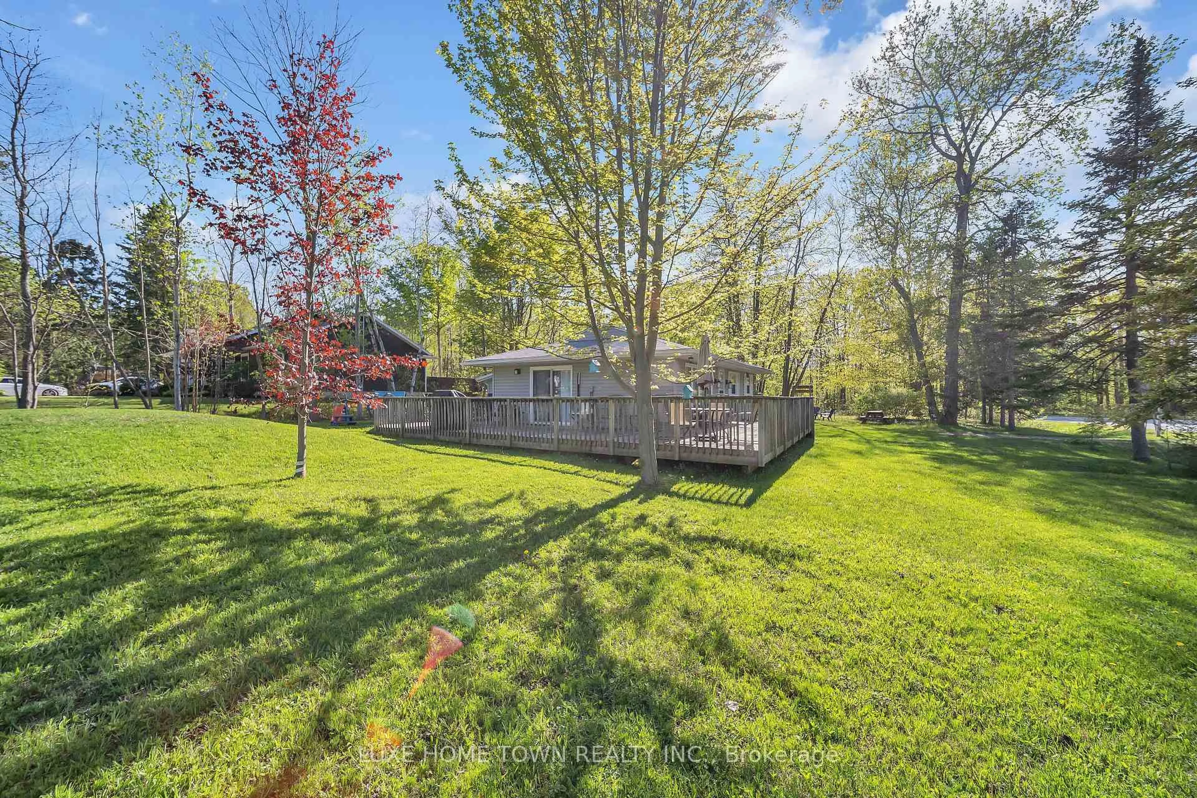 Patio, water/lake/river/ocean view for 2 Birch St, South Bruce Peninsula Ontario N0H 2G0