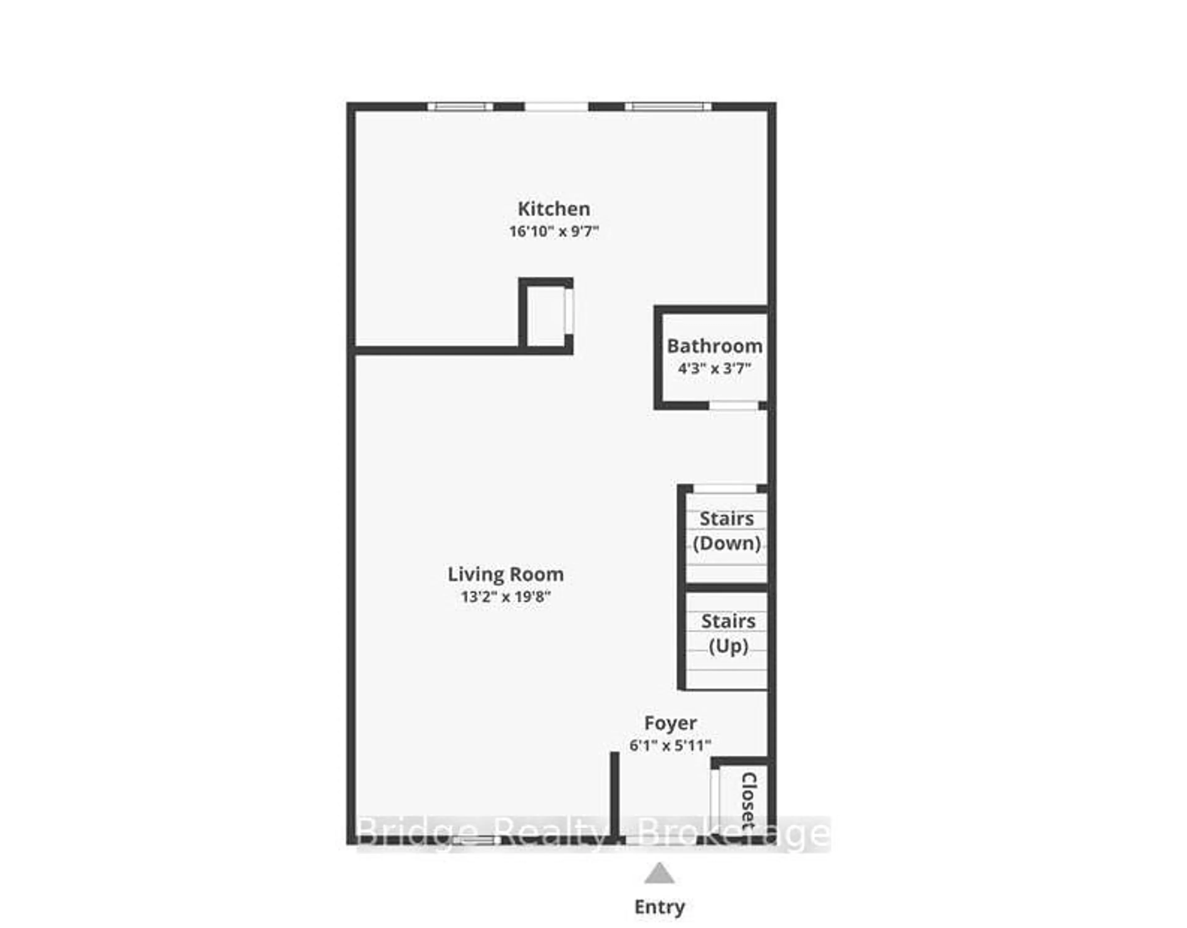 Floor plan for 370 SPRINGBANK Ave #6, Woodstock Ontario N4T 1L3