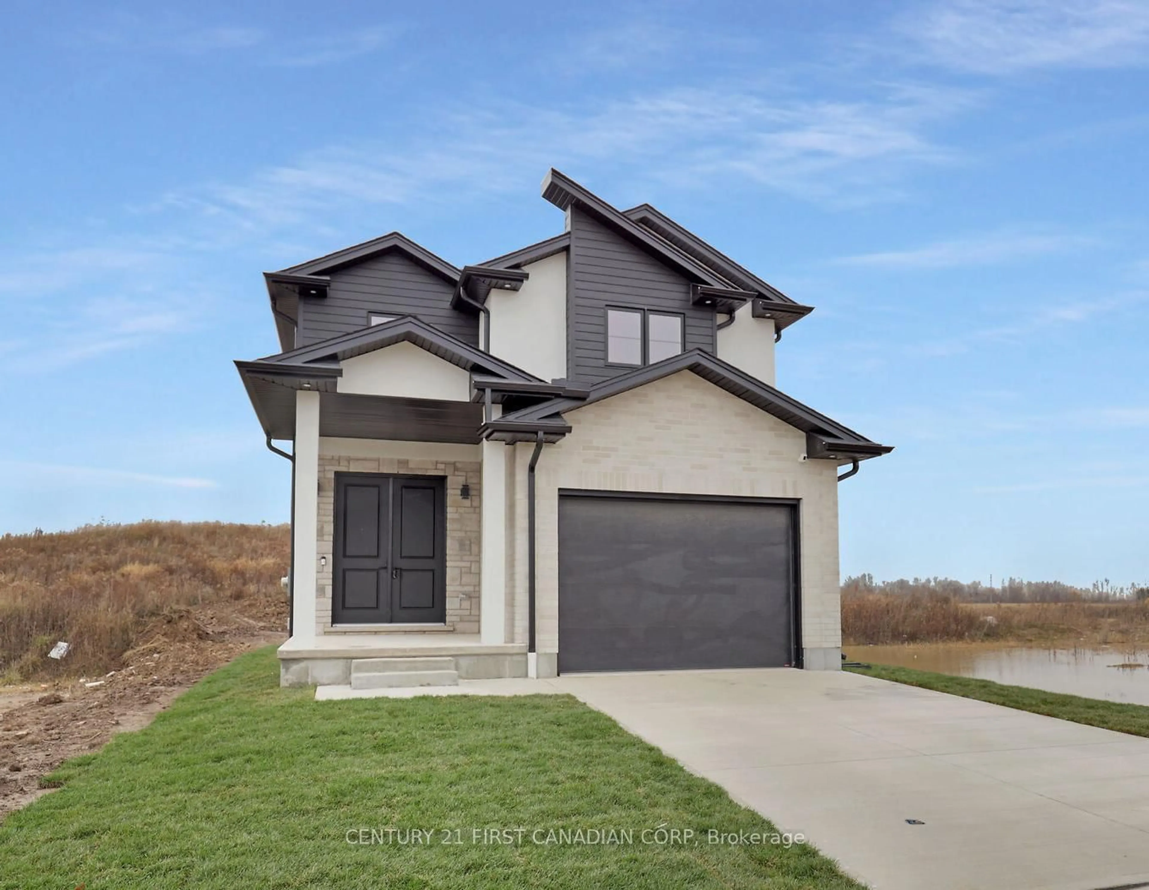 Home with brick exterior material, street for Lot 207 Hobbs Dr, London South Ontario N6G 2H6