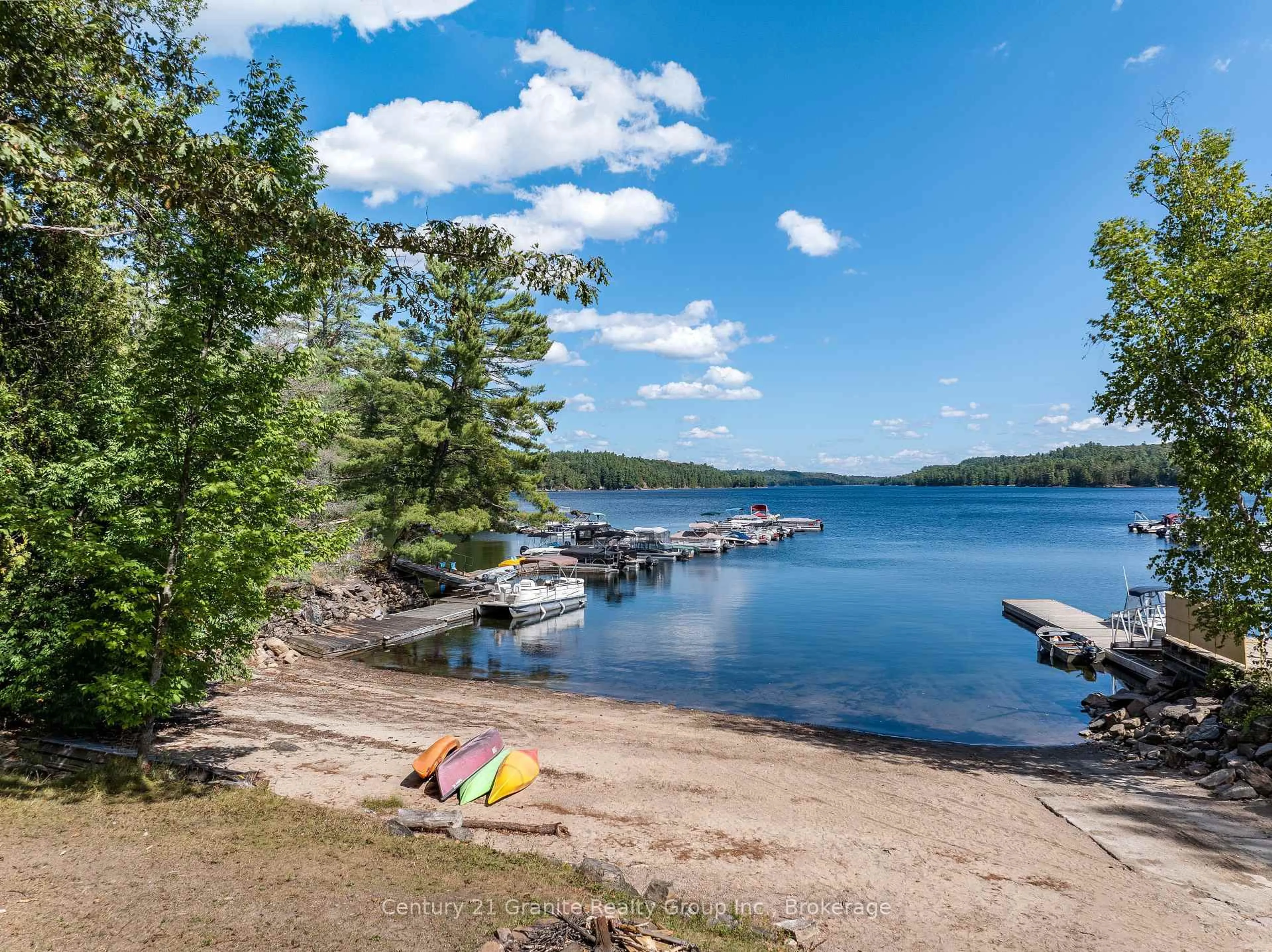 Patio, water/lake/river/ocean view for 2029 Little Hawk Lake Rd, Algonquin Highlands Ontario K0M 1S0