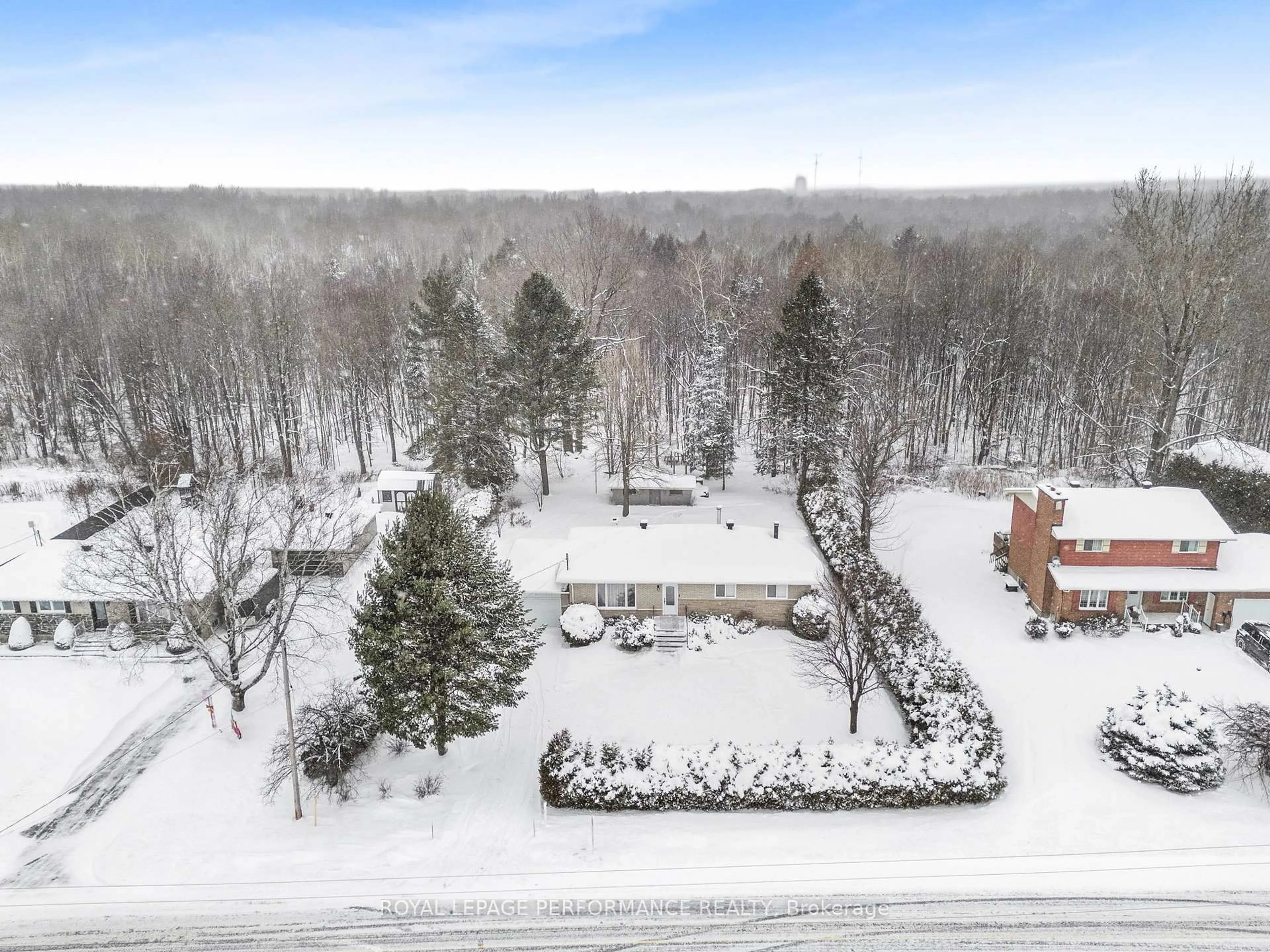 A pic from outside/outdoor area/front of a property/back of a property/a pic from drone, forest/trees view for 751 Pattee Rd, Champlain Ontario K6A 2R2