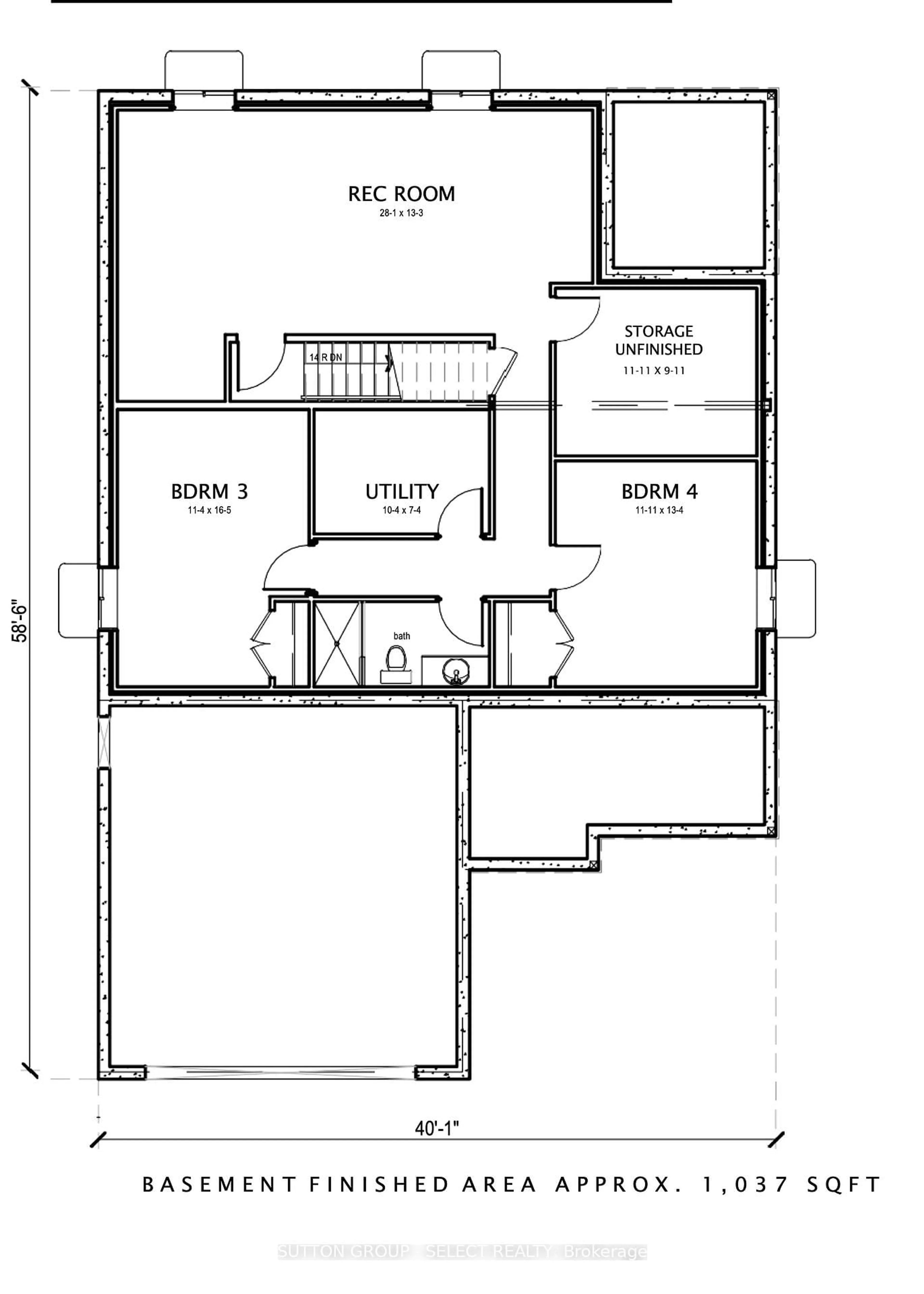 Floor plan for 19 Lois Crt, Lambton Shores Ontario N0M 1T0