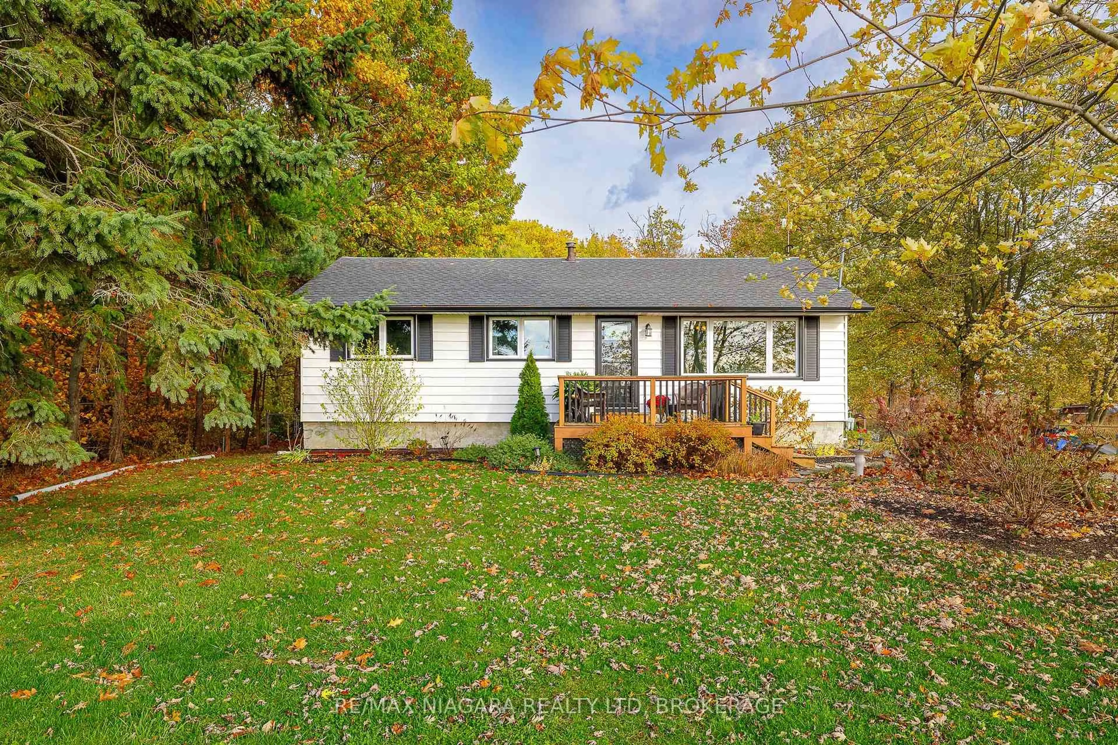 Home with vinyl exterior material, street for 22009 Side Road 20, Wainfleet Ontario L0S 1V0