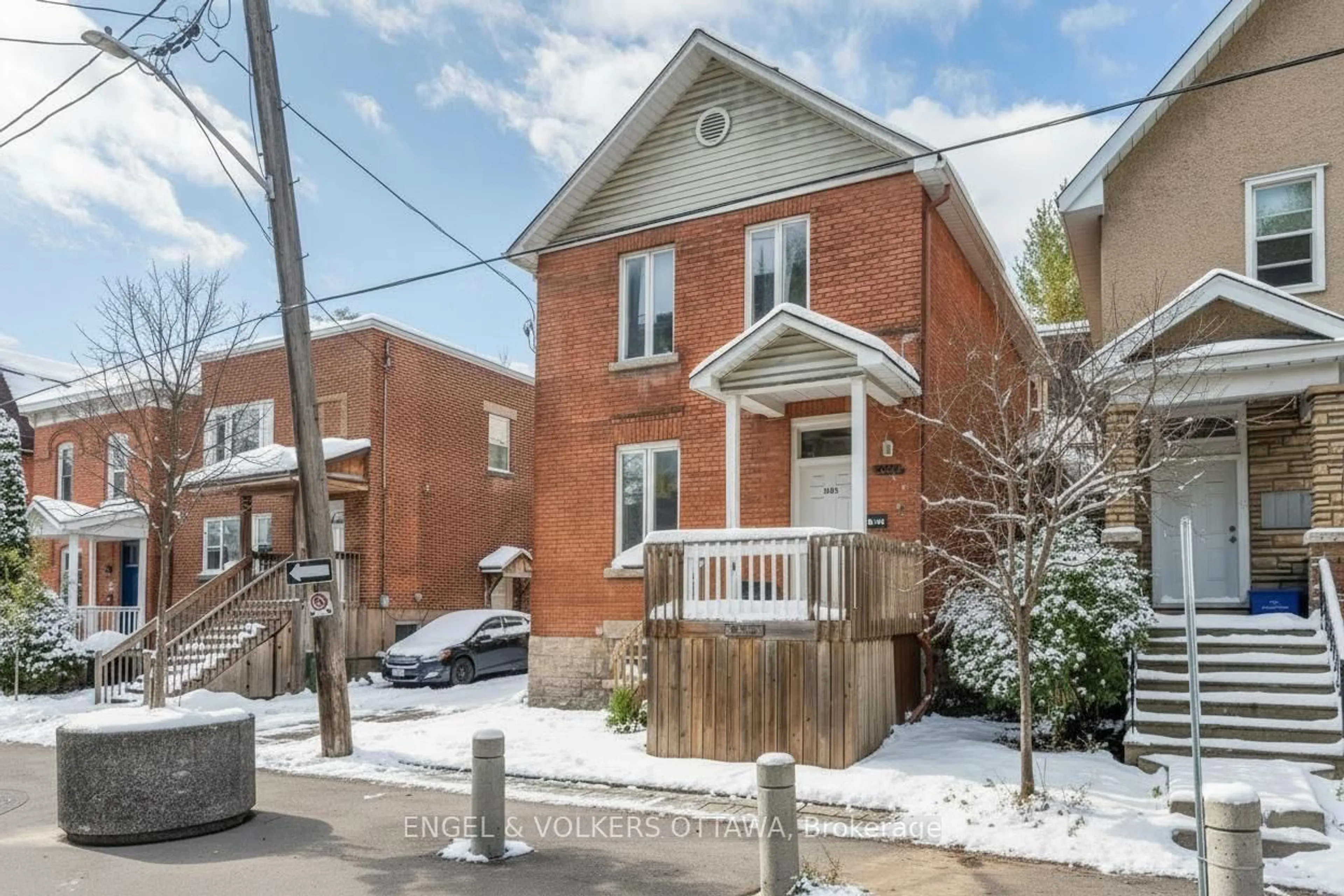 Home with brick exterior material, street for 116 Cambridge St #A & B, Ottawa Ontario K1R 7A7