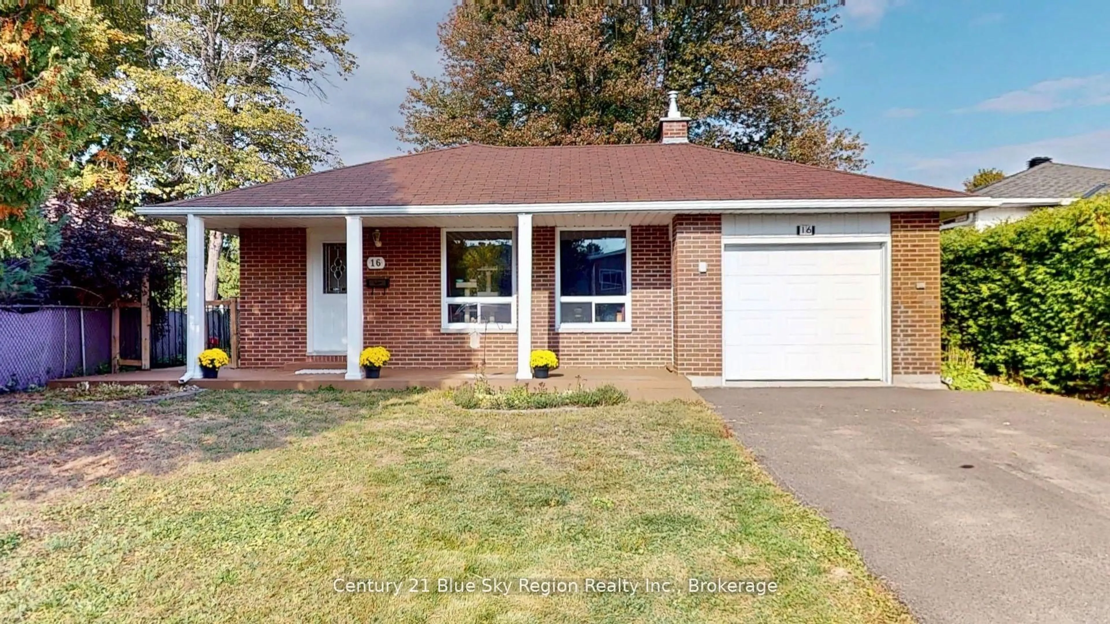 Home with brick exterior material, street for 16 Herman Cres, North Bay Ontario P1A 2R5