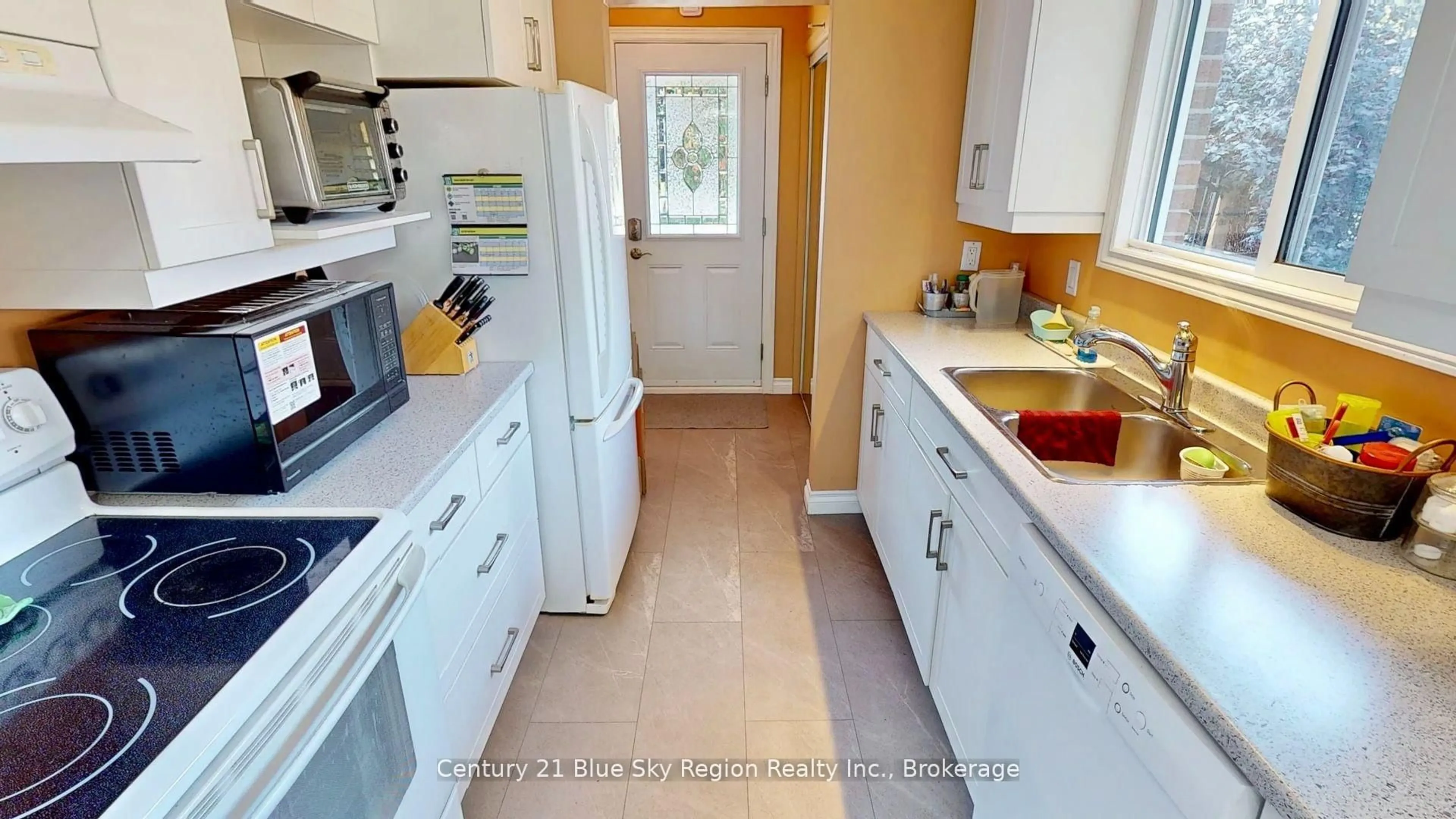 Standard kitchen, ceramic/tile floor for 16 Herman Cres, North Bay Ontario P1A 2R5