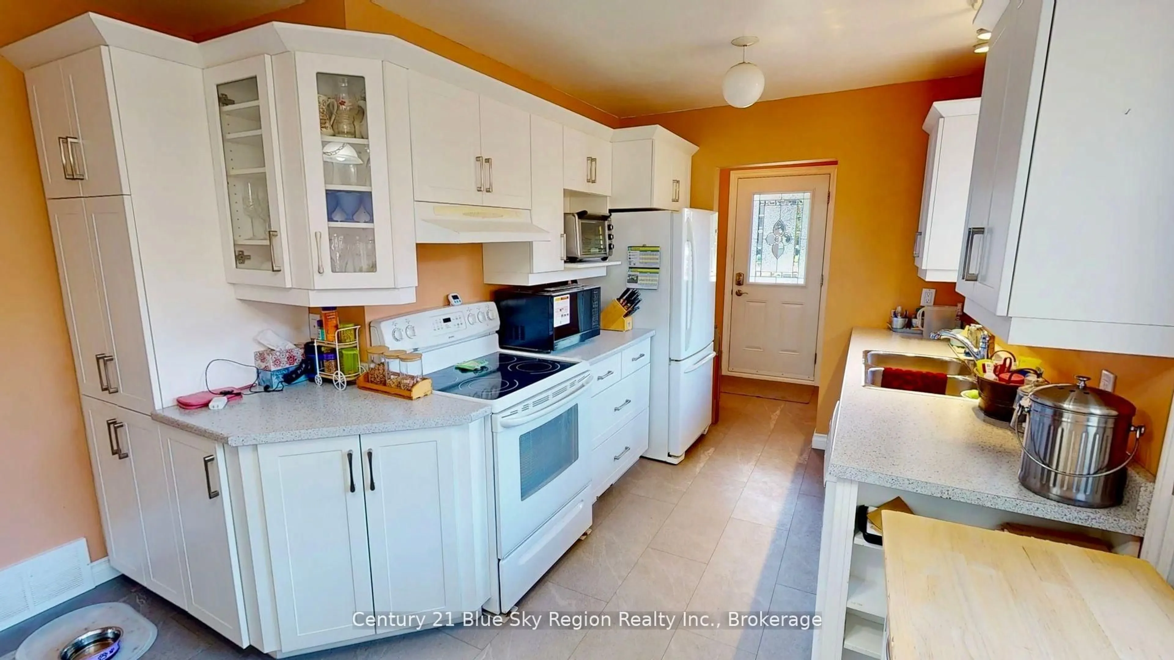 Standard kitchen, ceramic/tile floor for 16 Herman Cres, North Bay Ontario P1A 2R5