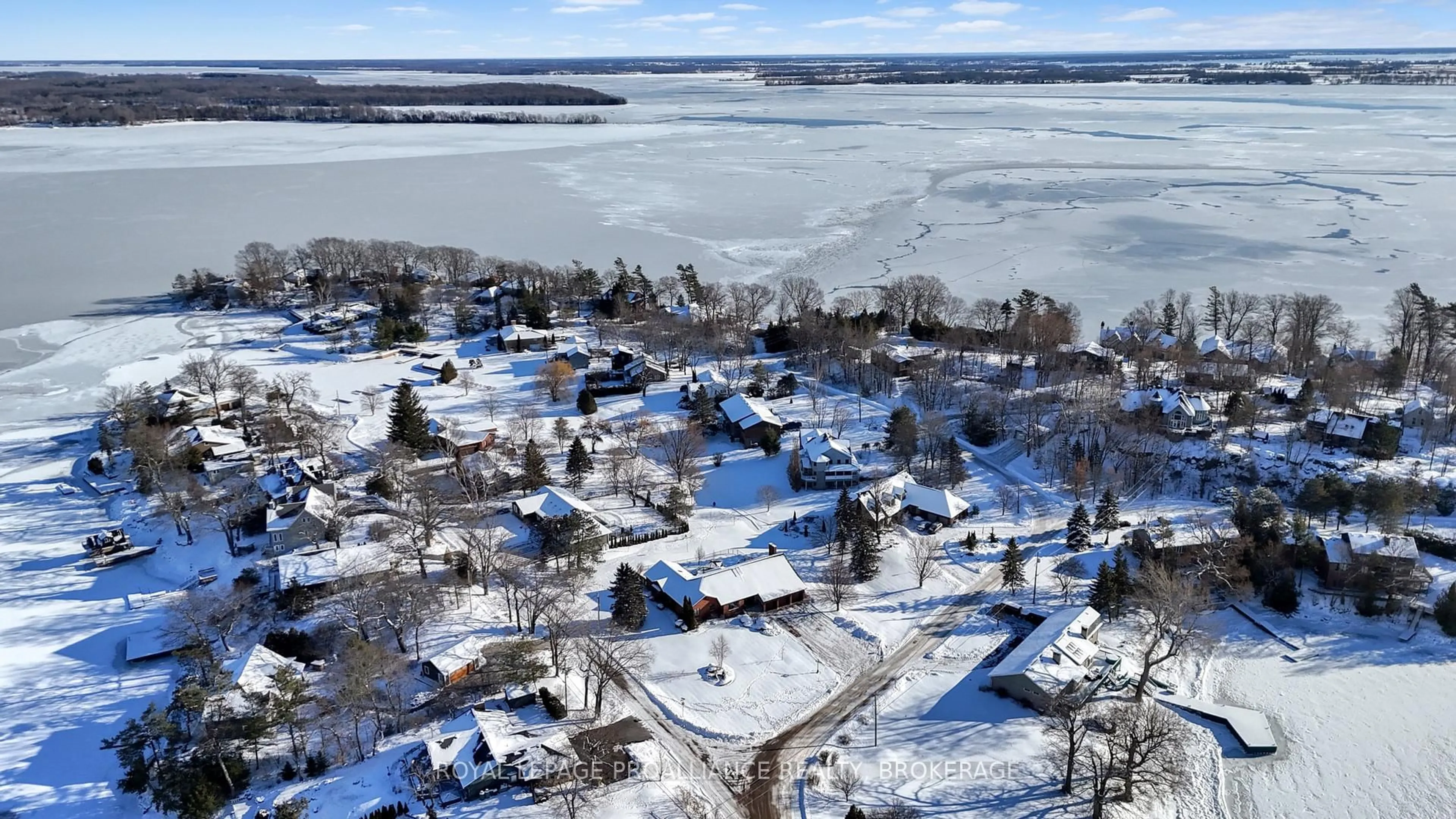A pic from outside/outdoor area/front of a property/back of a property/a pic from drone, water/lake/river/ocean view for 1673 St Lawrence Ave, Kingston Ontario K7L 2V1