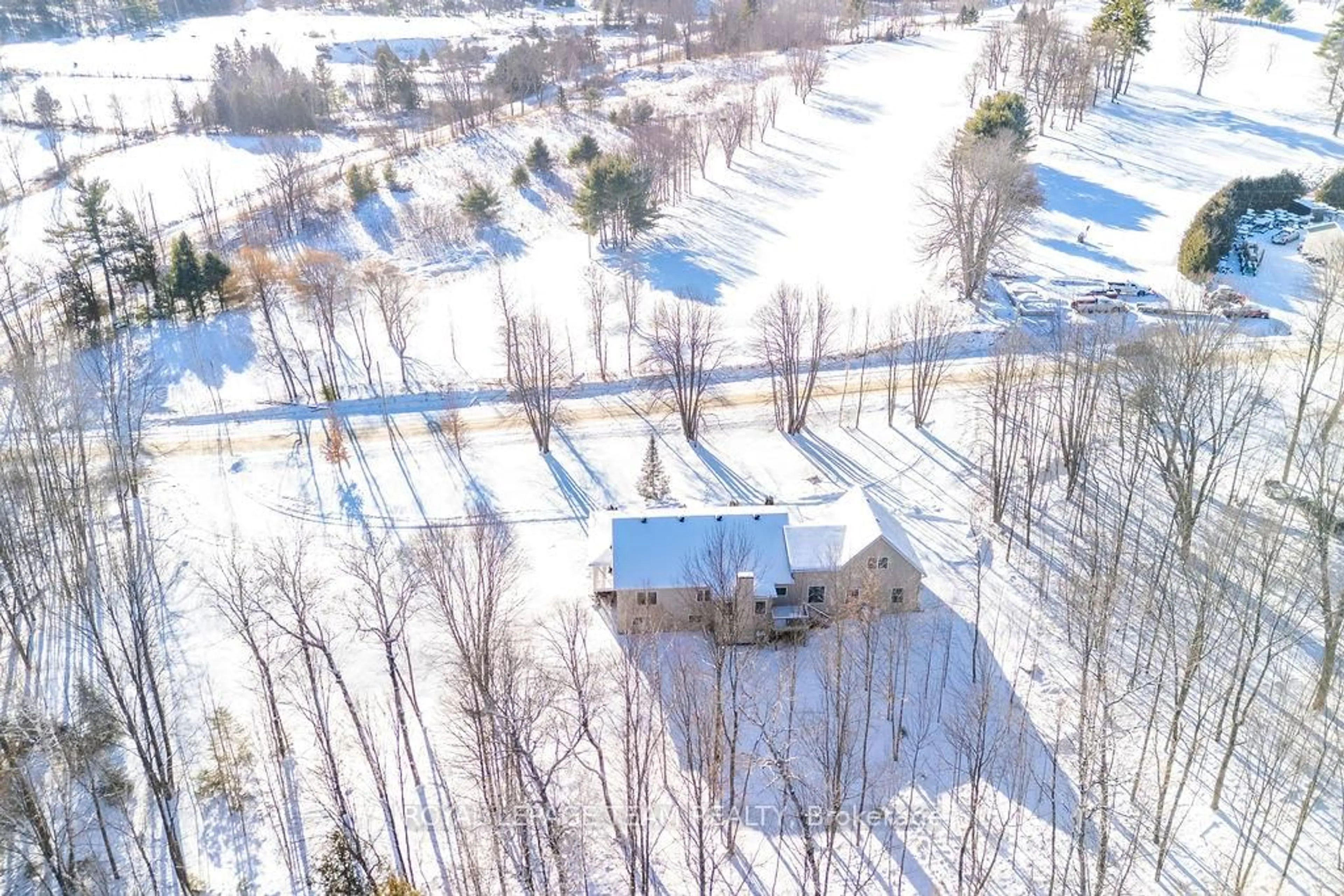 A pic from outside/outdoor area/front of a property/back of a property/a pic from drone, street for 698 BARRYVALE Rd, Calabogie Ontario K0J 1H0