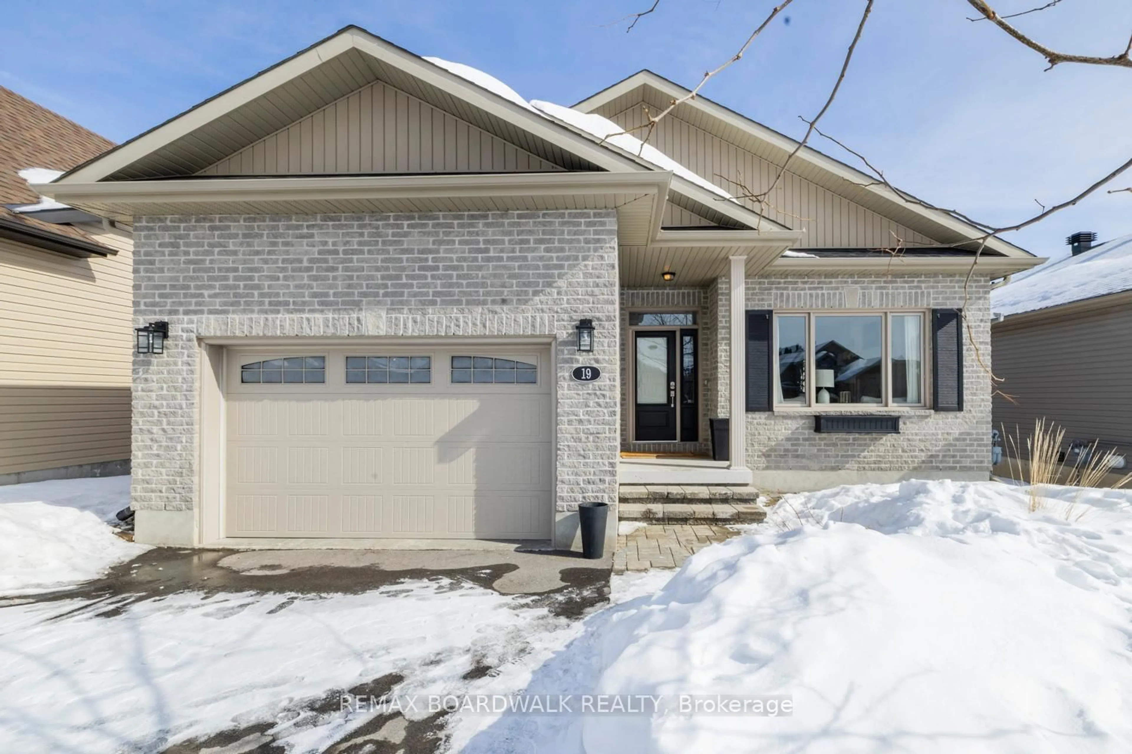 Home with brick exterior material, street for 19 Senators Gate Dr, Perth Ontario K7H 0B5