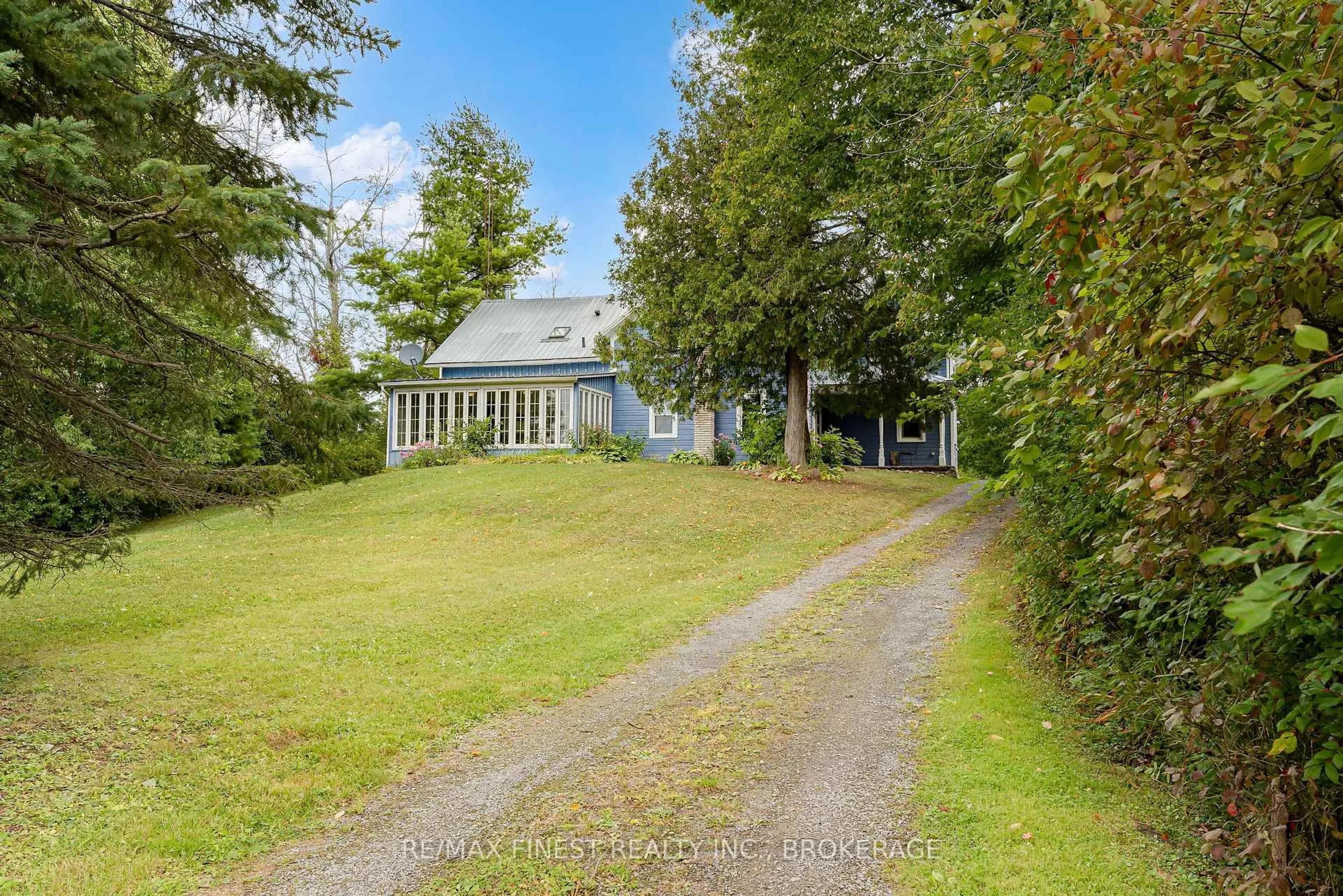 A pic from outside/outdoor area/front of a property/back of a property/a pic from drone, unknown for 2707 County Road 27 Rd, Kaladar Ontario K0K 1Z0