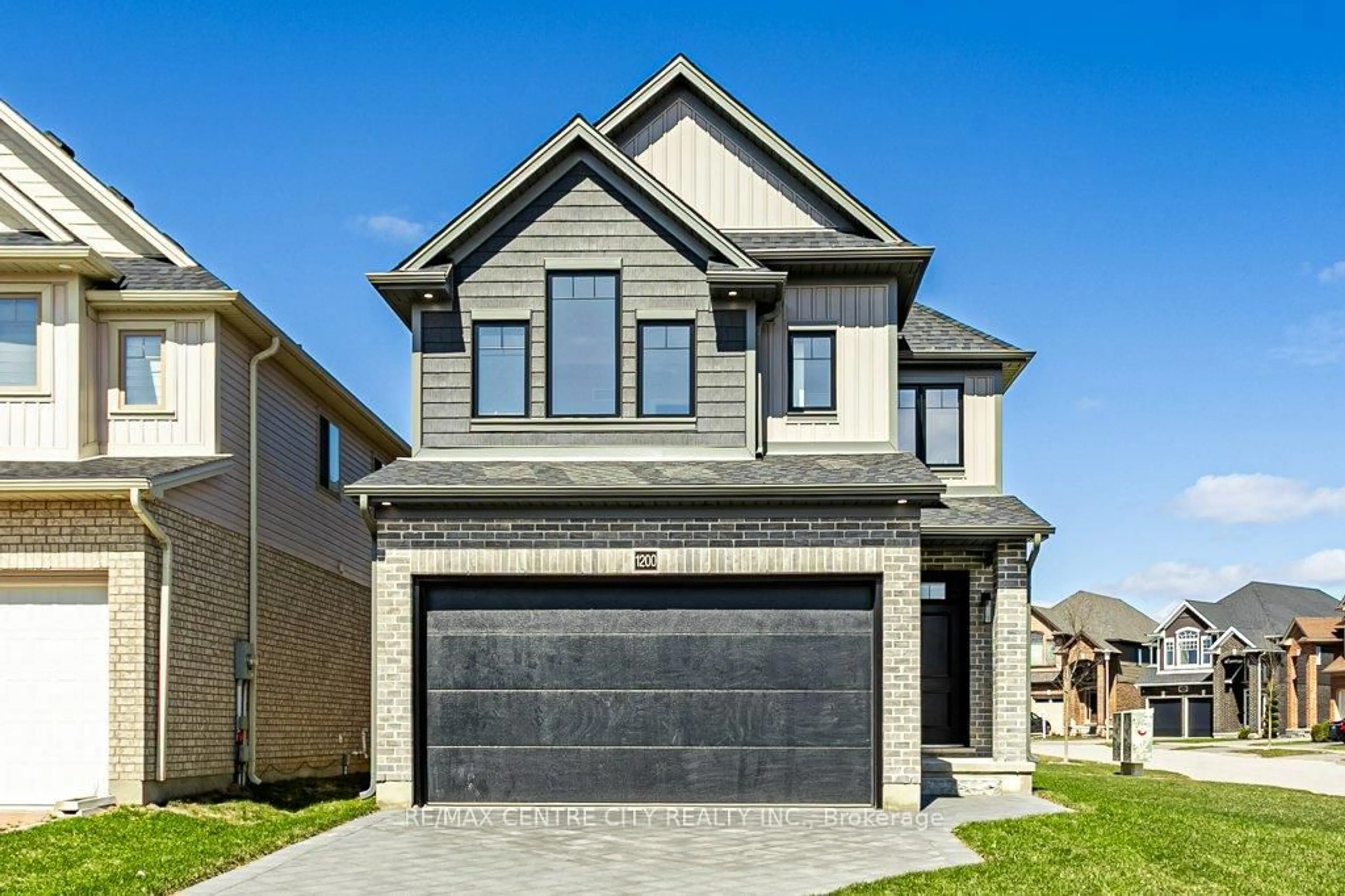 Home with brick exterior material, street for 1200 Emma Chase Dr, London North Ontario N6G 5S1