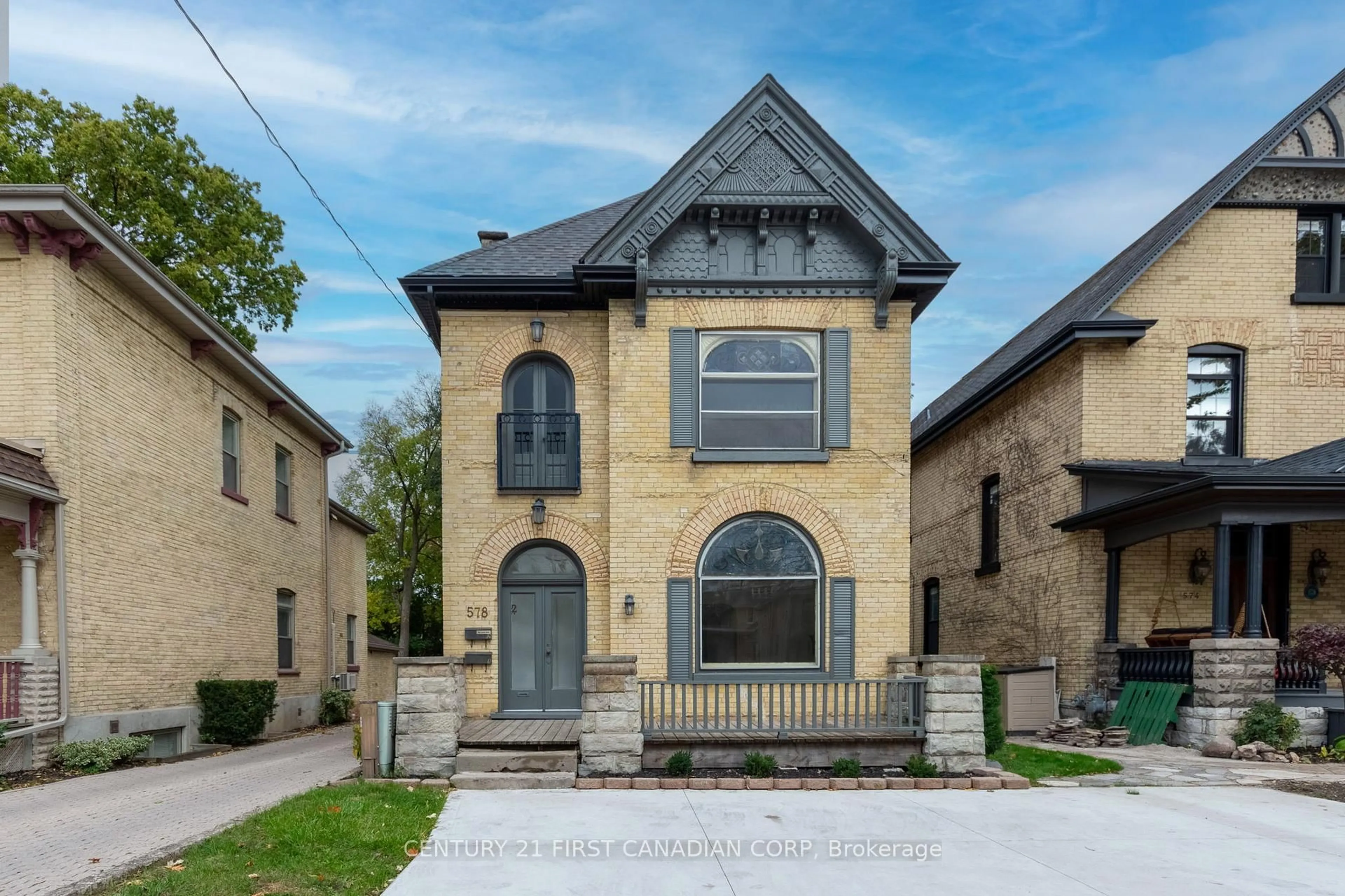 Home with brick exterior material, street for 578 WATERLOO St, London East Ontario N6B 2P9