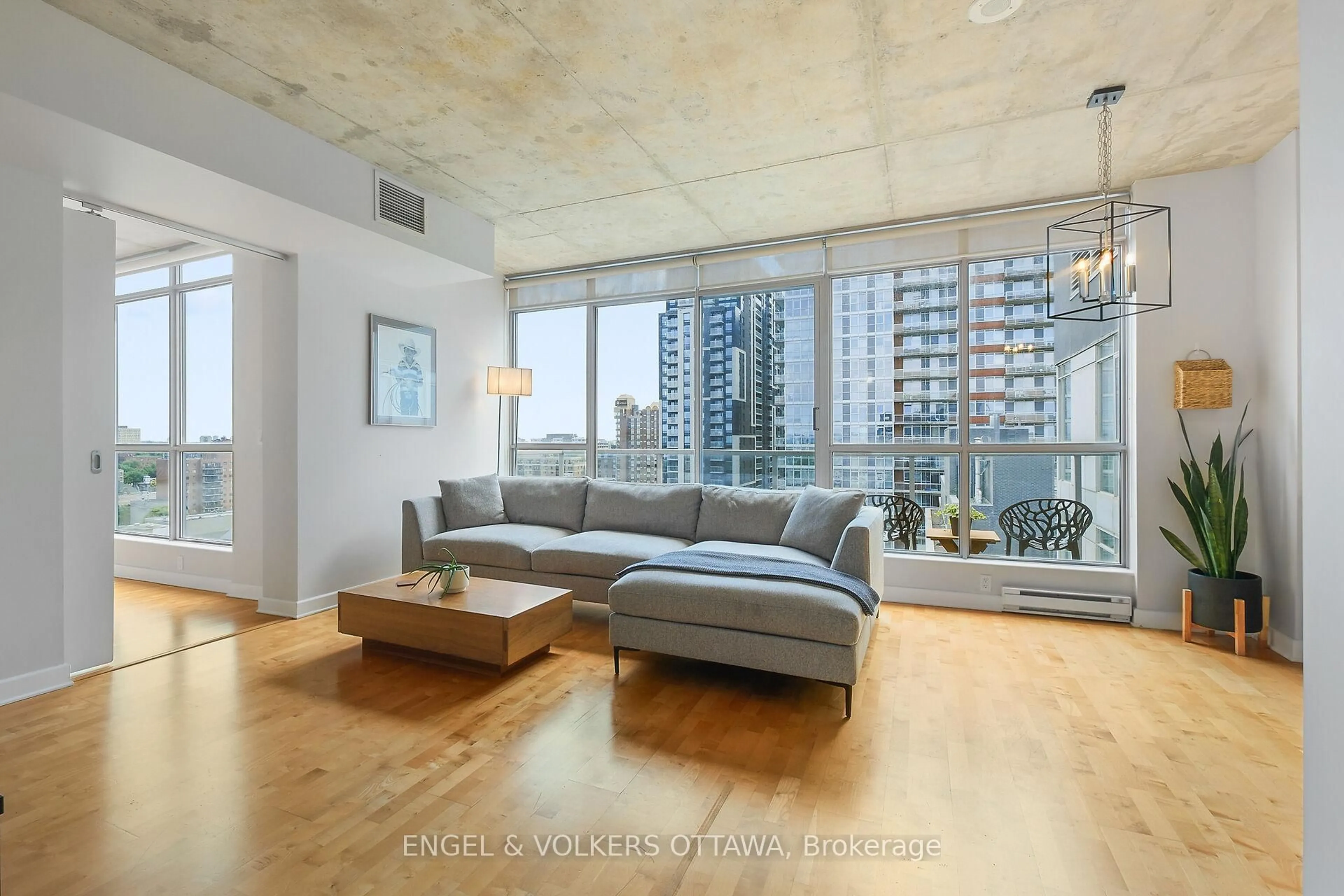 Living room with furniture, unknown for 180 YORK St #1304, Ottawa Ontario K1N 1J6