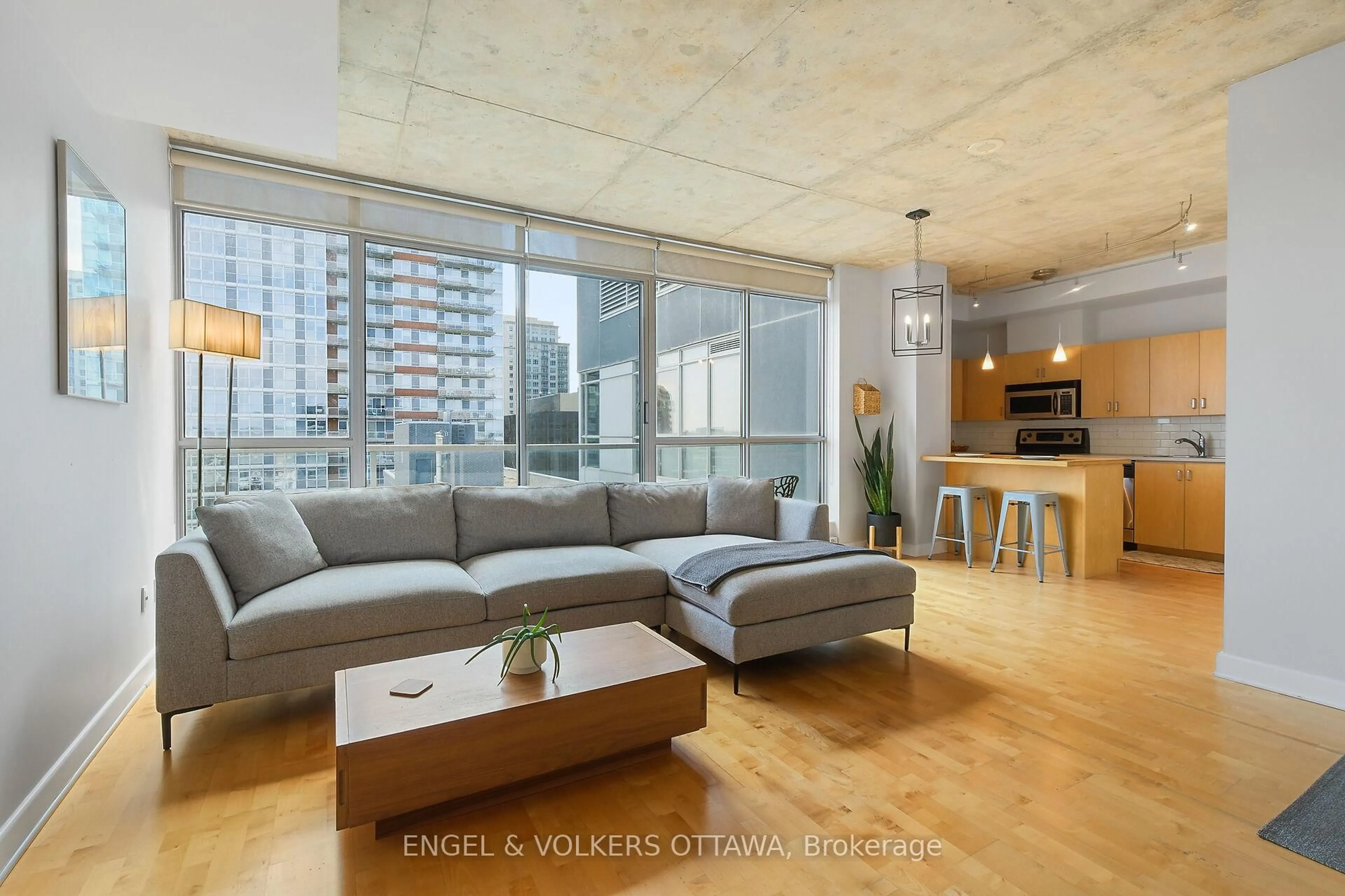 Living room with furniture, unknown for 180 YORK St #1304, Ottawa Ontario K1N 1J6