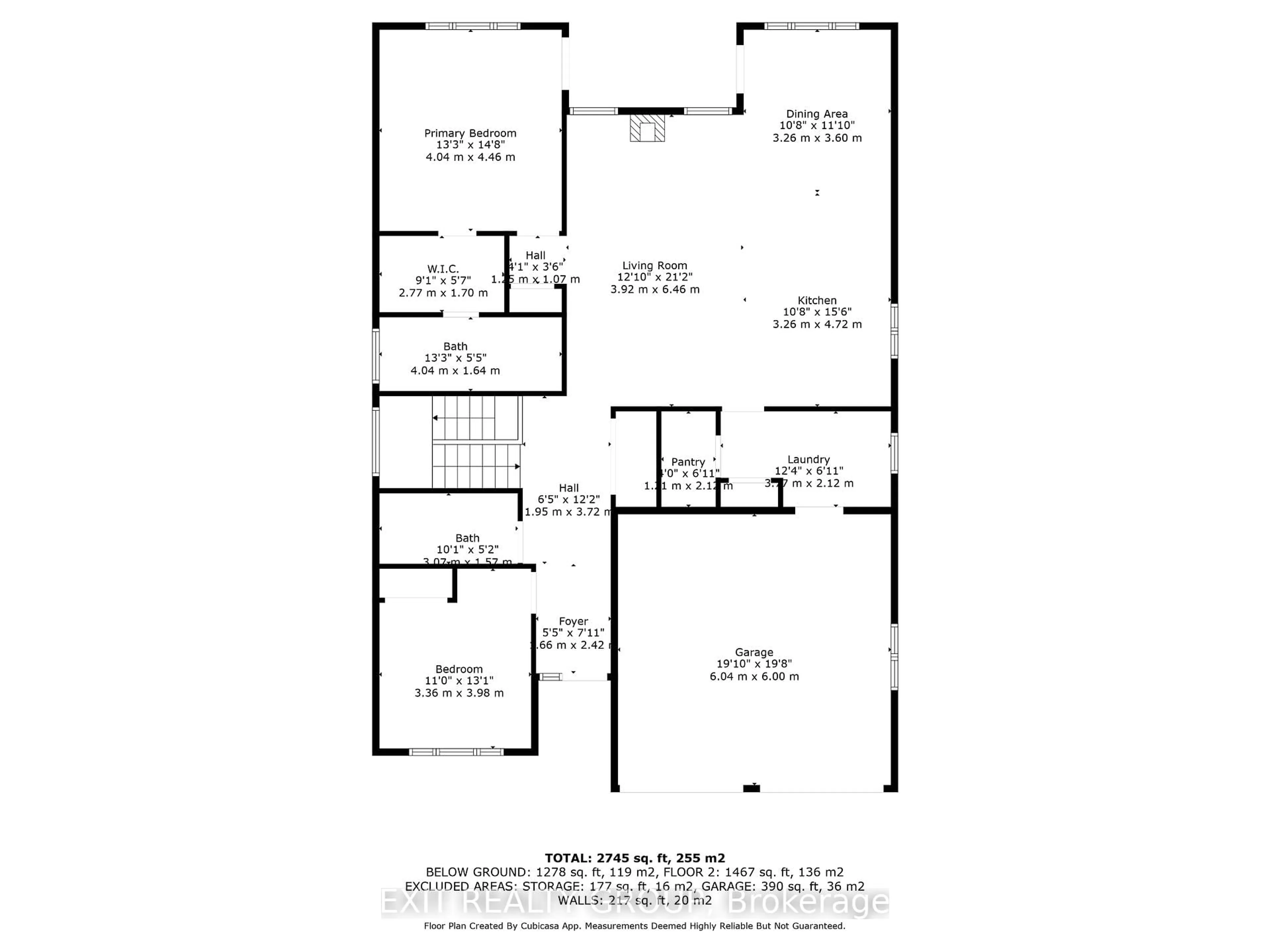 Floor plan for 86 Essex Dr, Belleville Ontario K8N 0J1