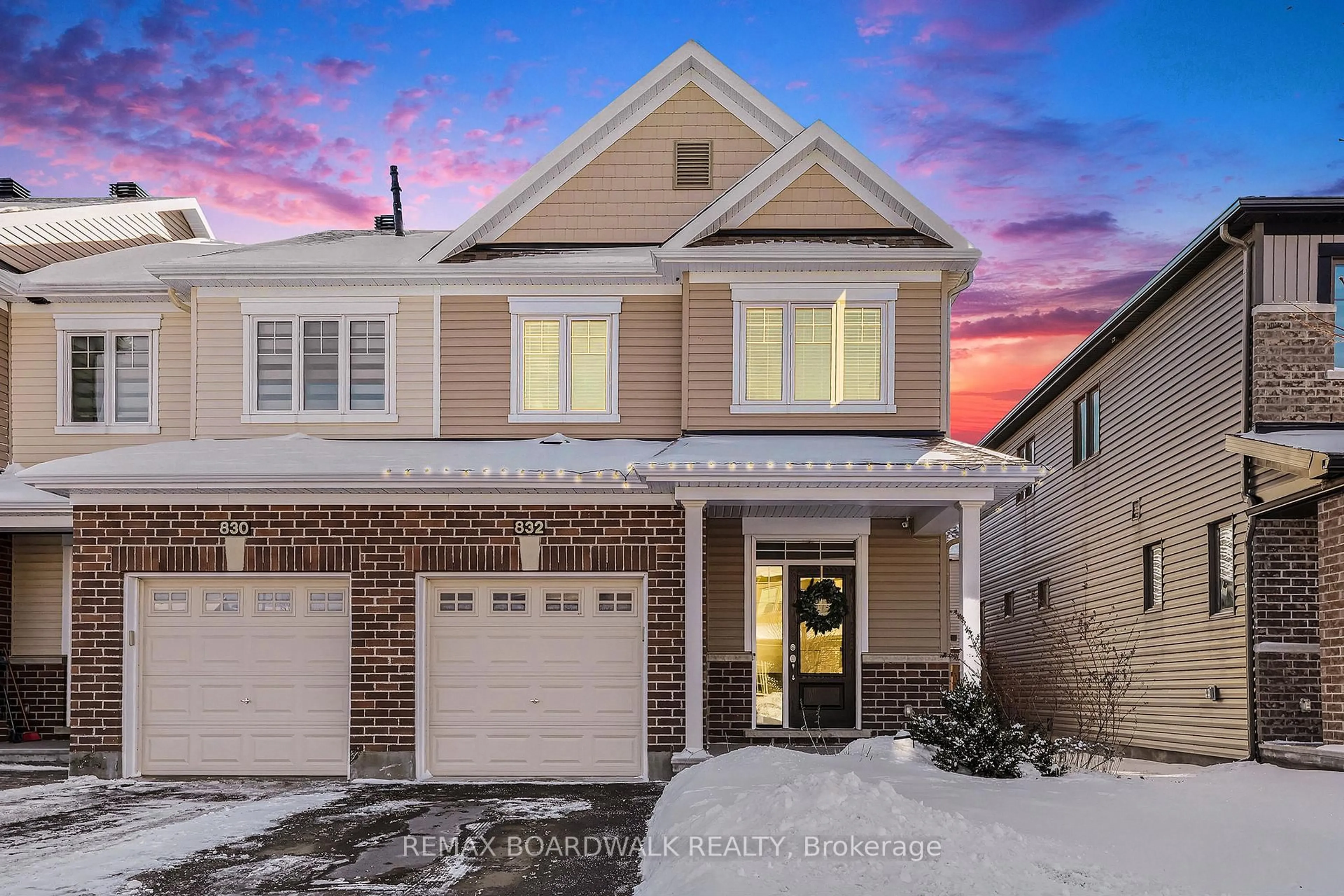 Home with brick exterior material, street for 832 June Grass St, Orleans Ontario K4A 1H4