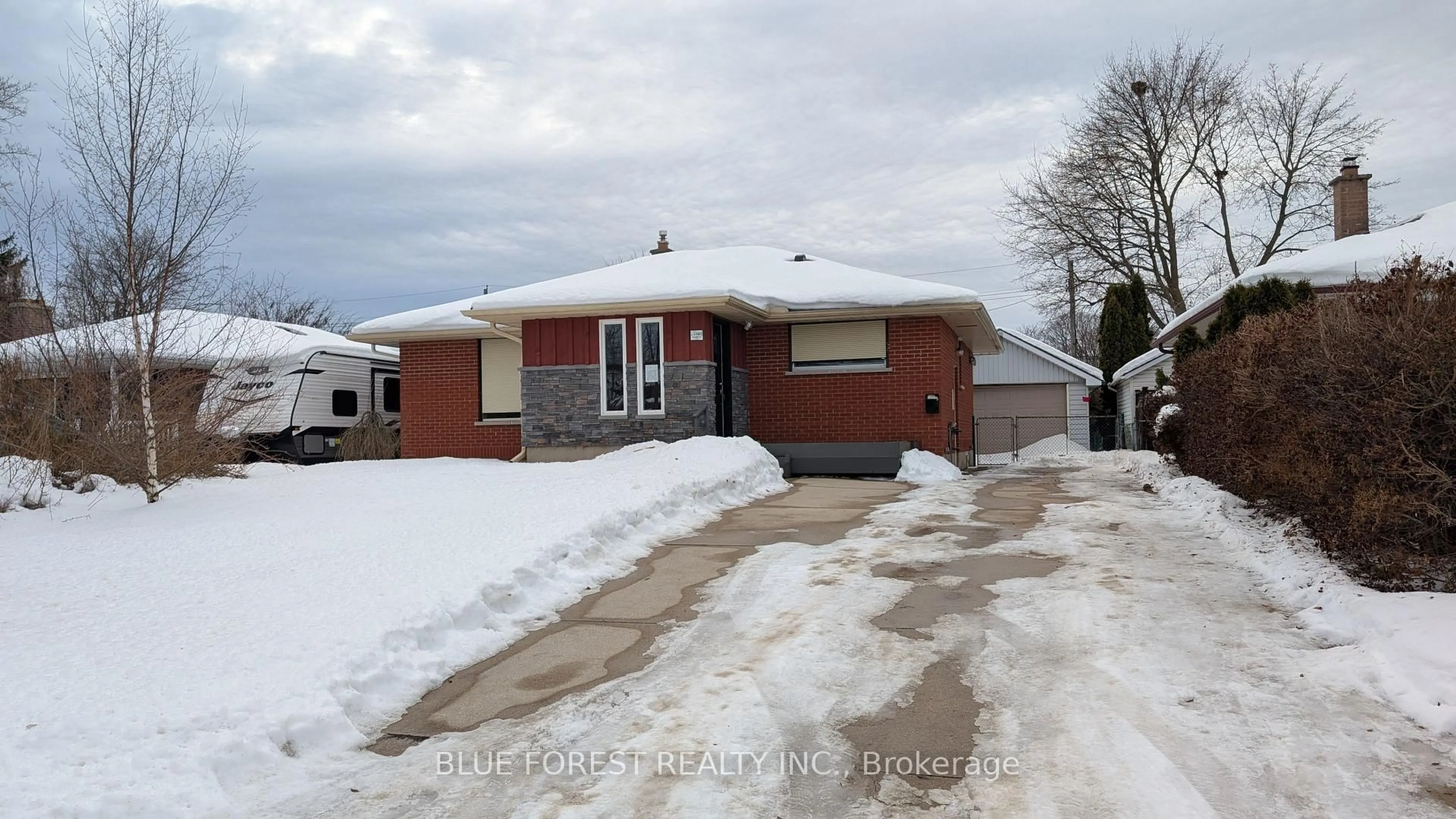 Home with brick exterior material, street for 149 Mark St, London East Ontario N5V 2G8