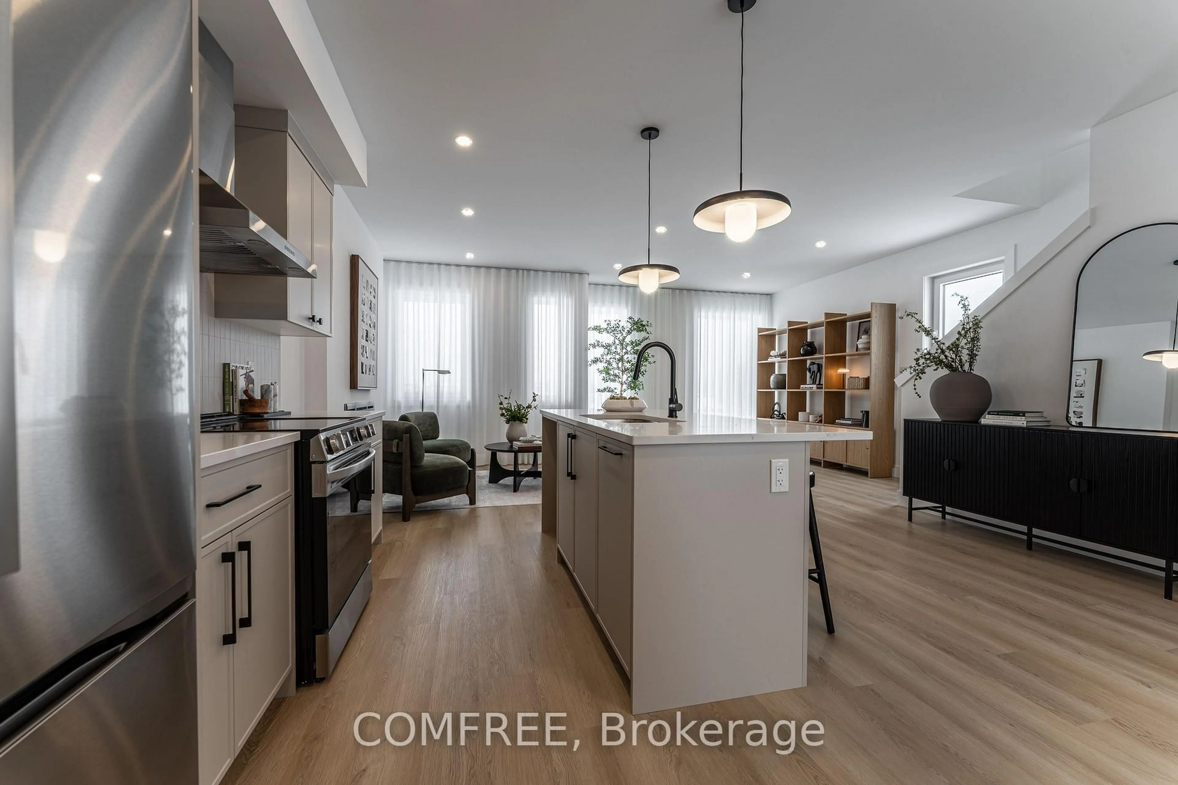 Open concept kitchen, unknown for 3090 Petty Rd #2, London South Ontario N6L 0H3
