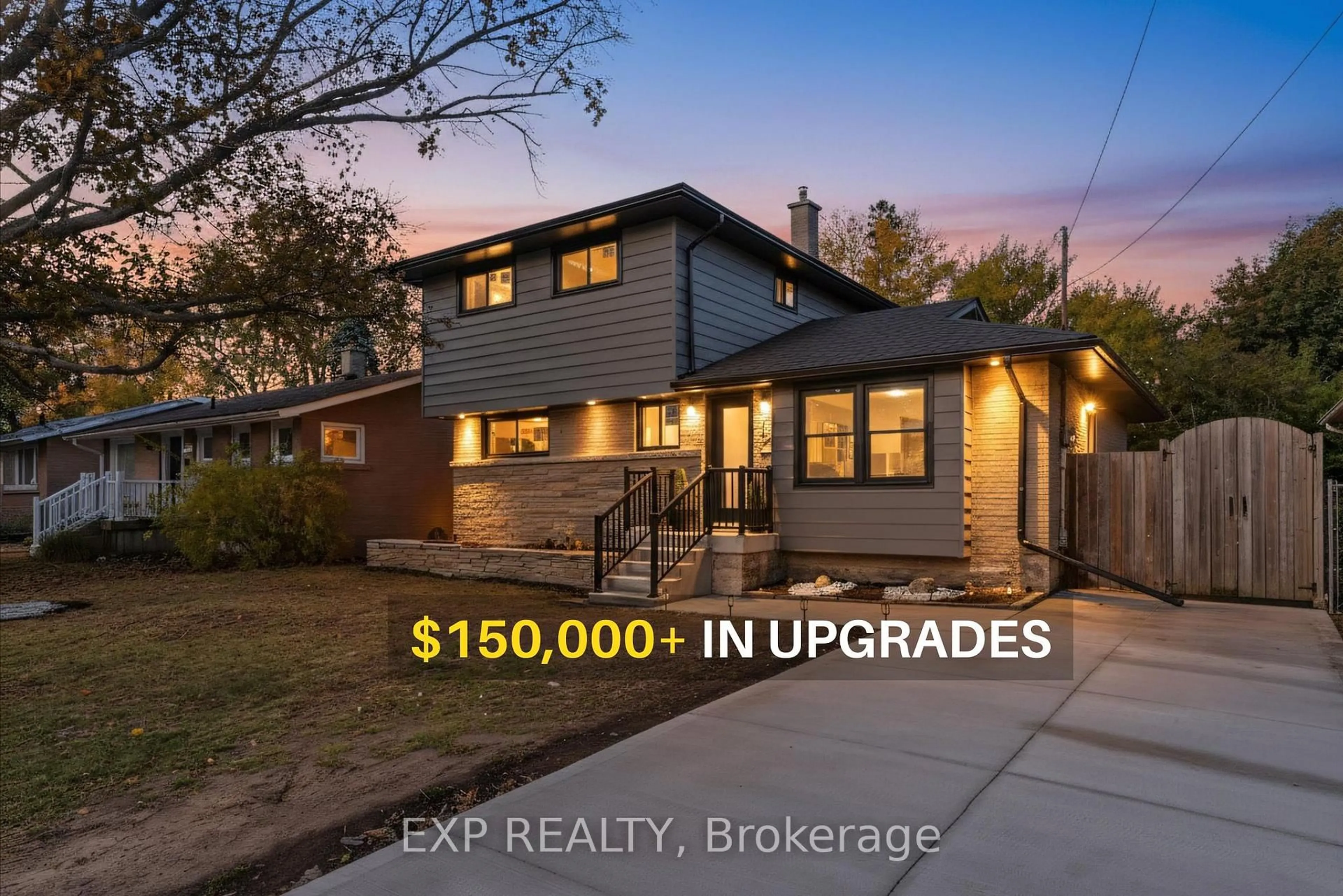 Home with brick exterior material, street for 39 Grandfield St, Hamilton Ontario L8T 2H1