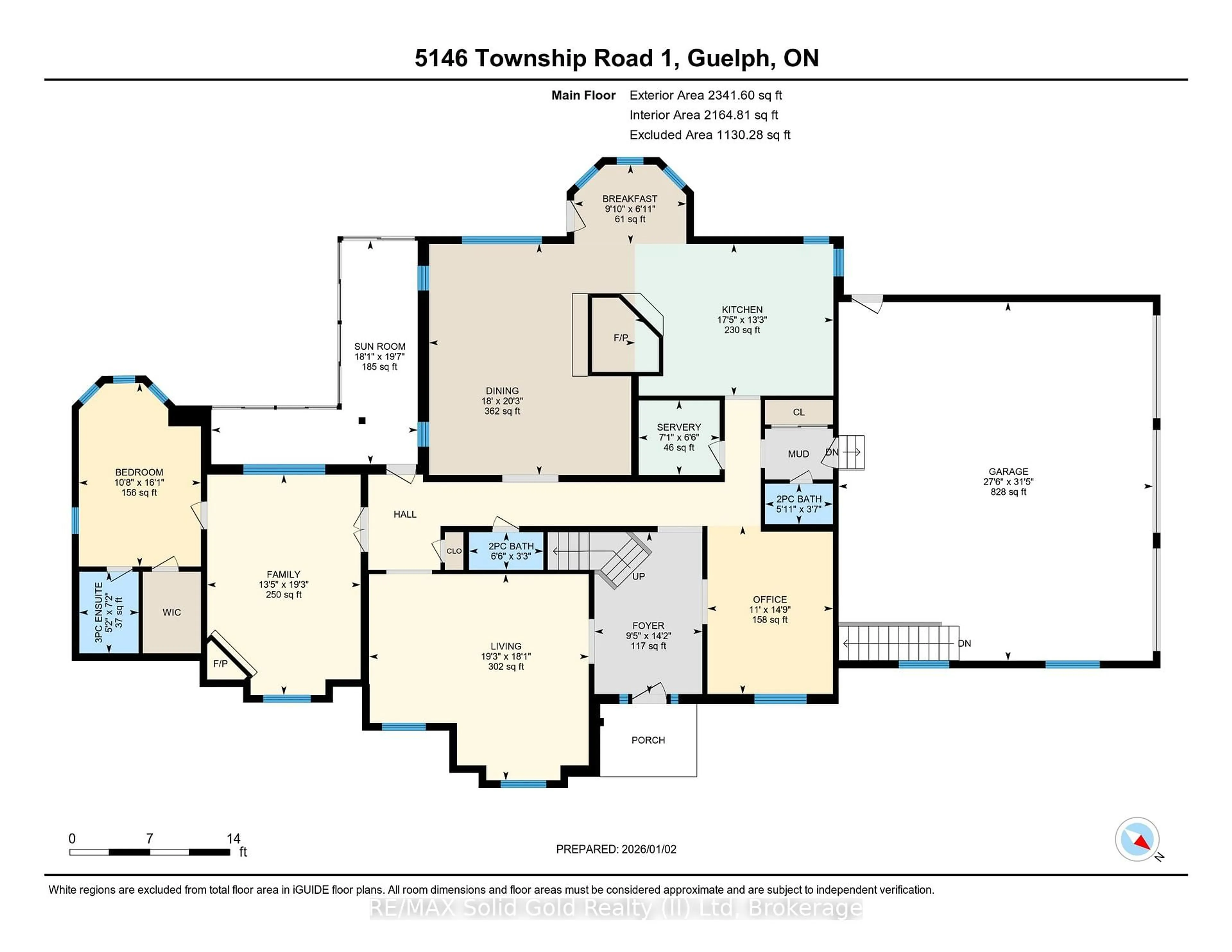 Floor plan for 5146 Township 1 Rd, Guelph/Eramosa Ontario N1H 6J4