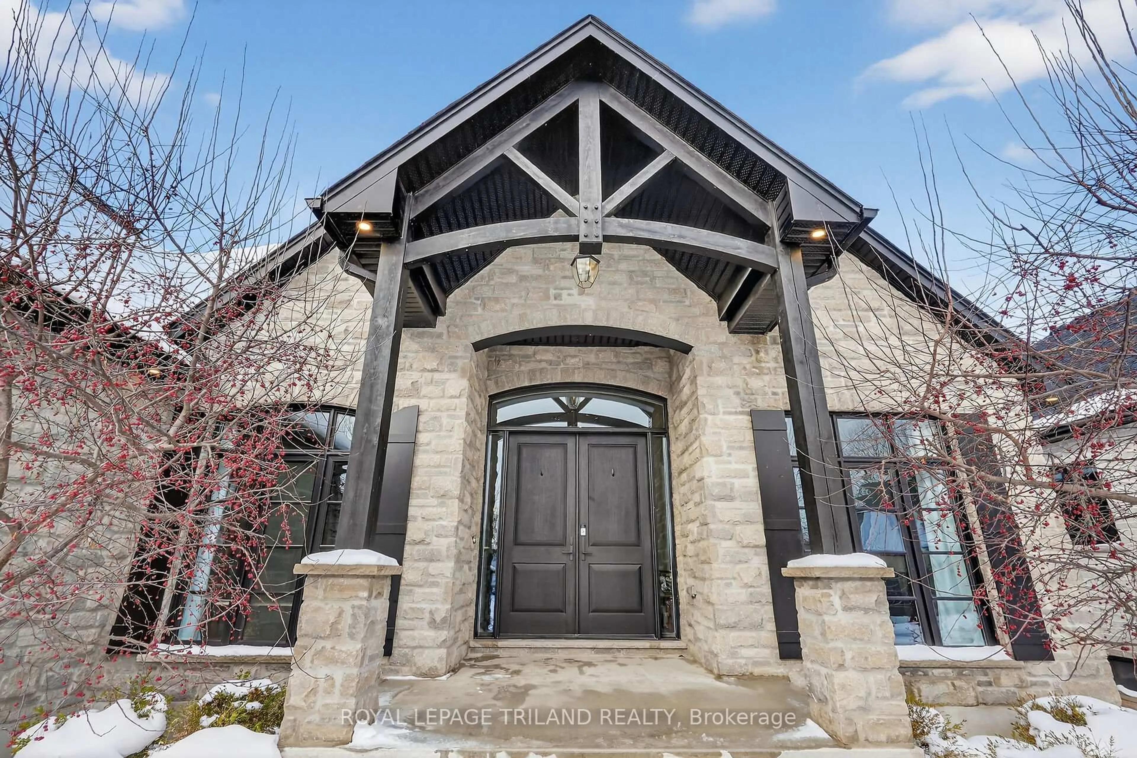 Home with brick exterior material, unknown for 9861 GLENDON Dr #218, Middlesex Centre Ontario N0L 1R0