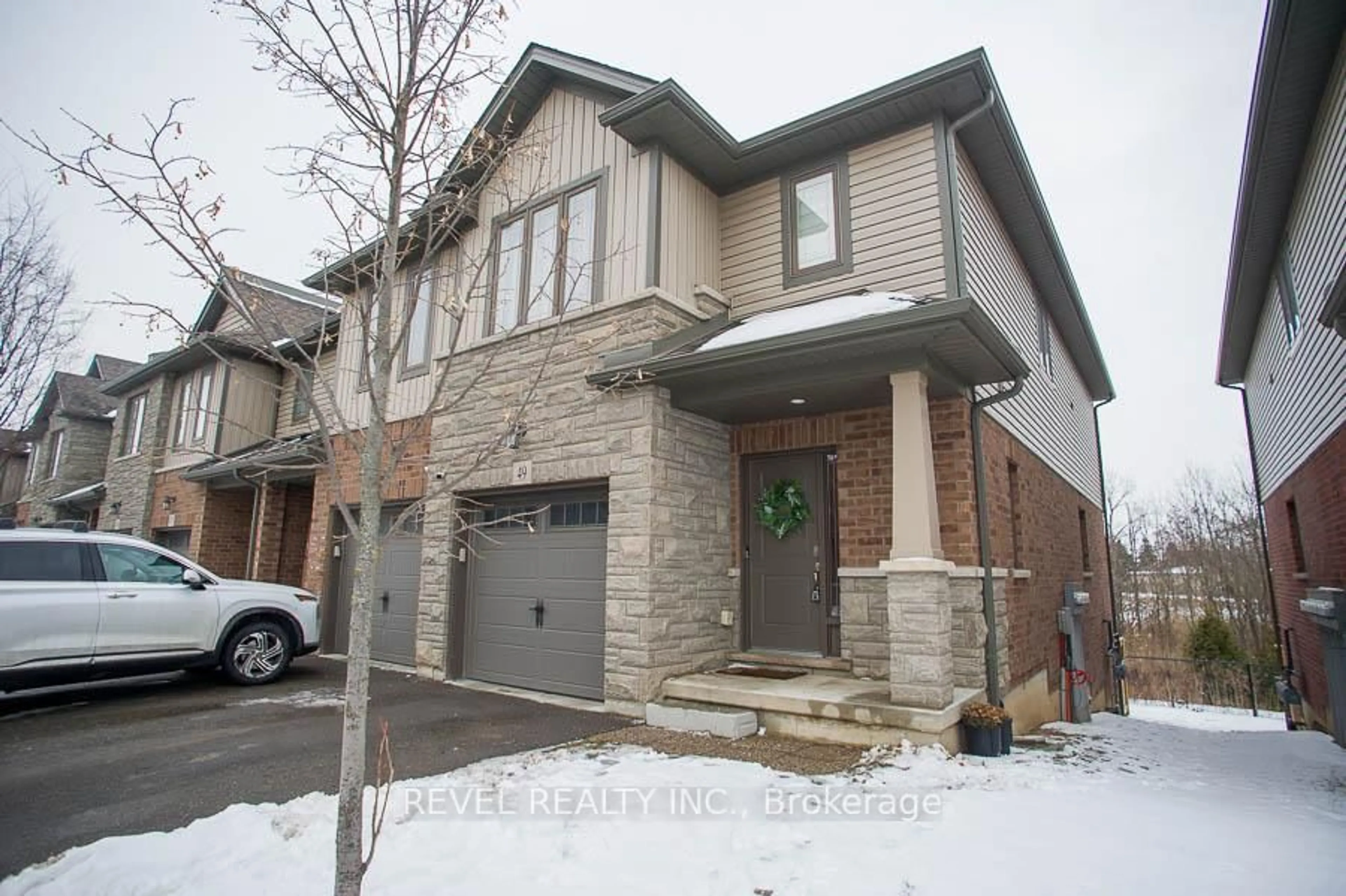 Home with brick exterior material, street for 77 Diana Ave #49, Brantford Ontario N3T 0R6