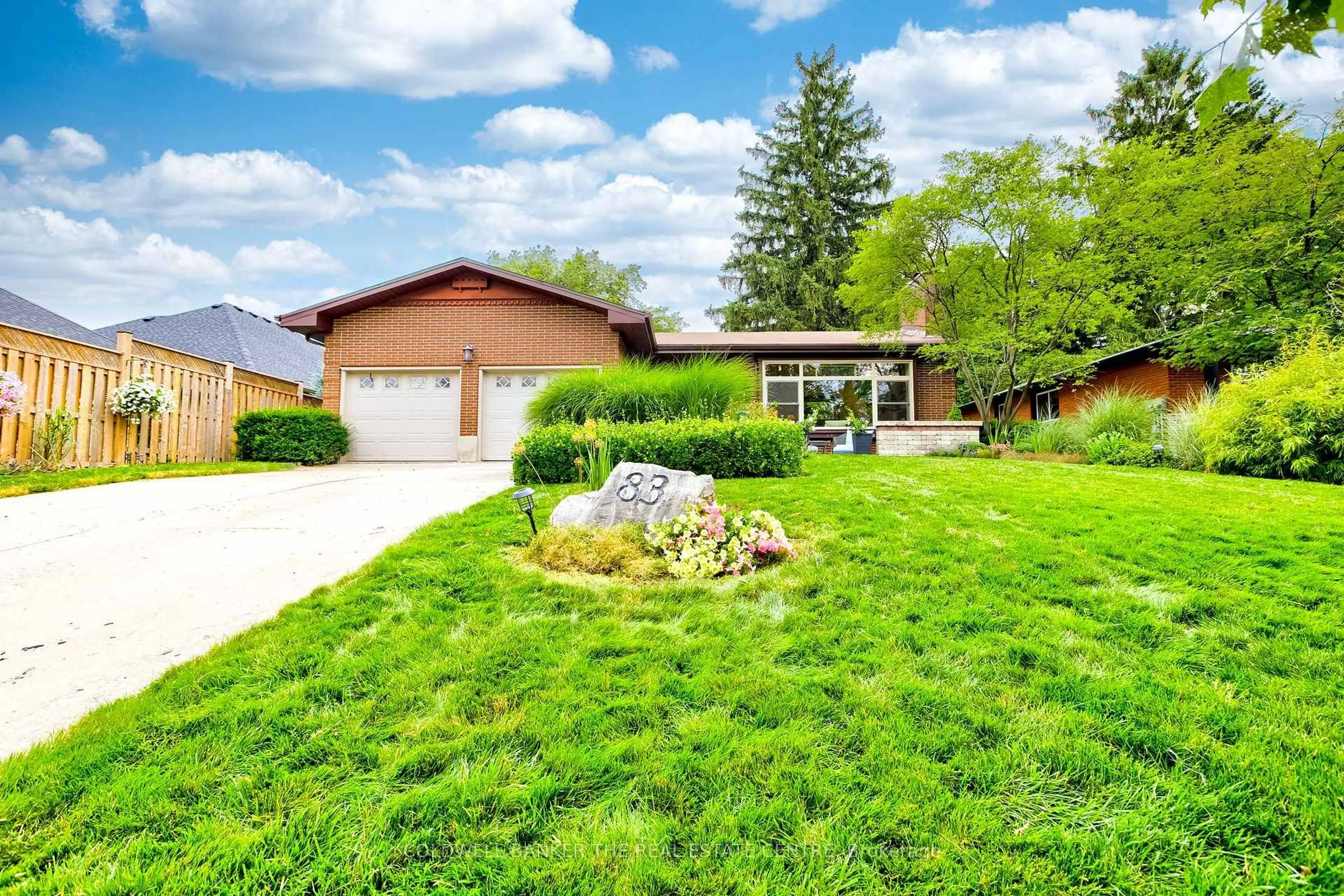 Home with vinyl exterior material, street for 83 Inwood Cres, Kitchener Ontario N2M 2L9