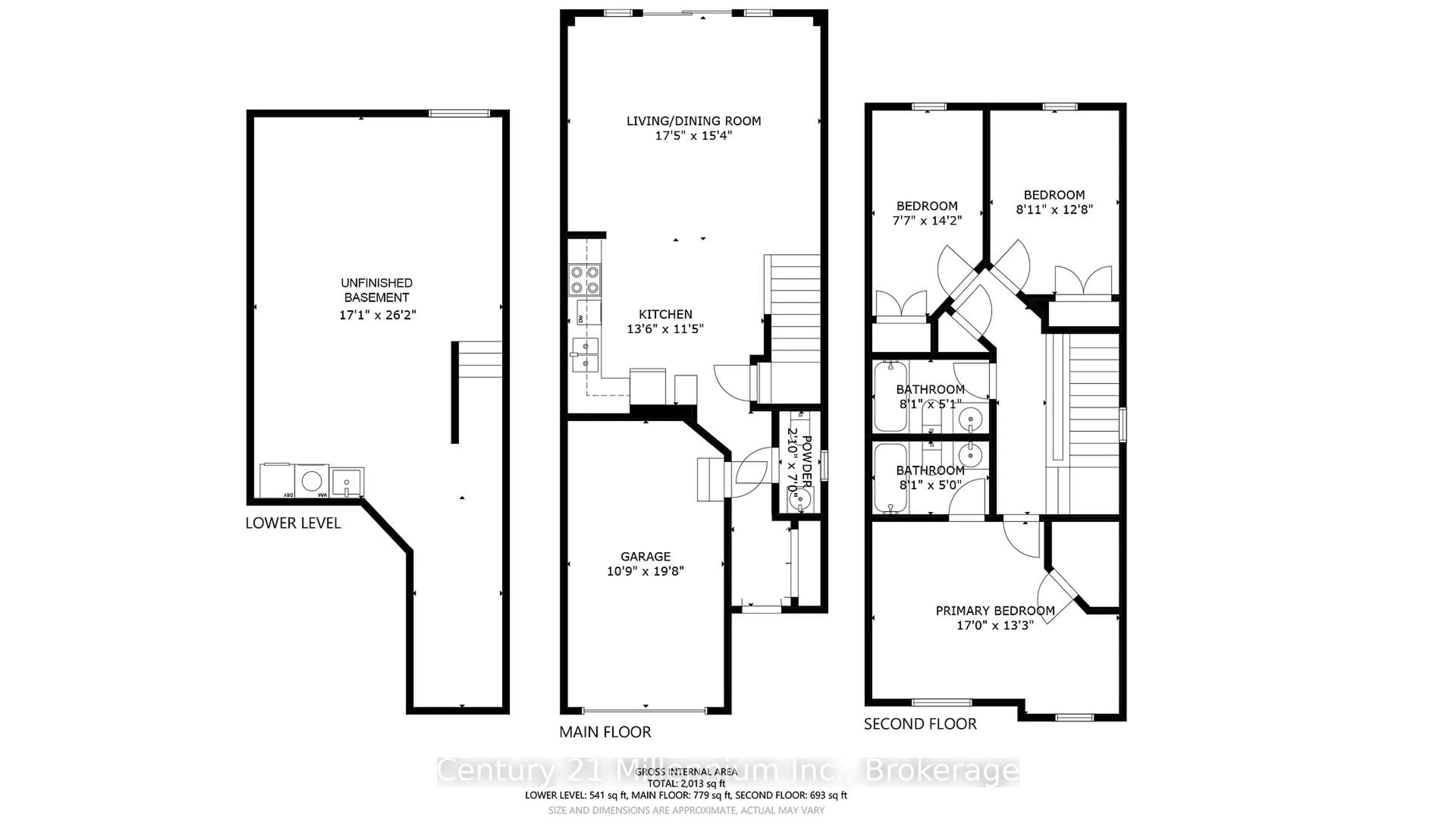 Floor plan for 409 Joseph St #23, Saugeen Shores Ontario N0H 2C0