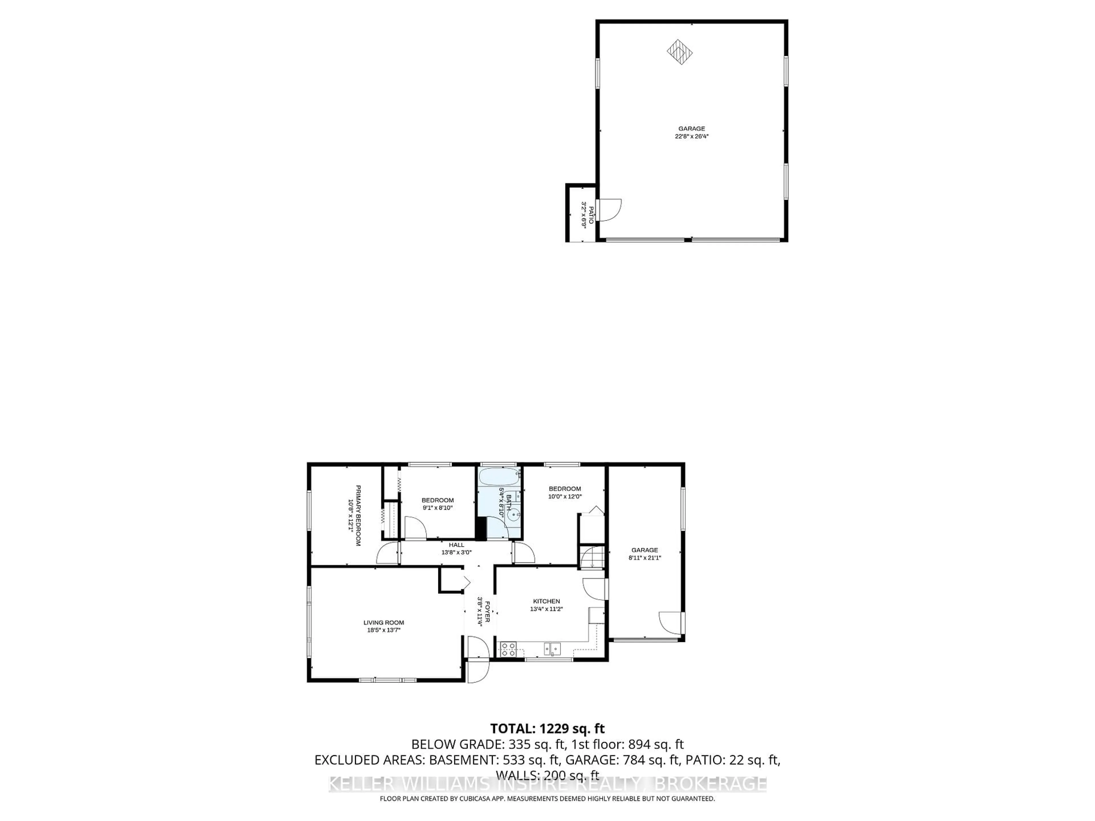 Floor plan for 7139 Cty Rd 2 Rd, Napanee Ontario K7R 3K6