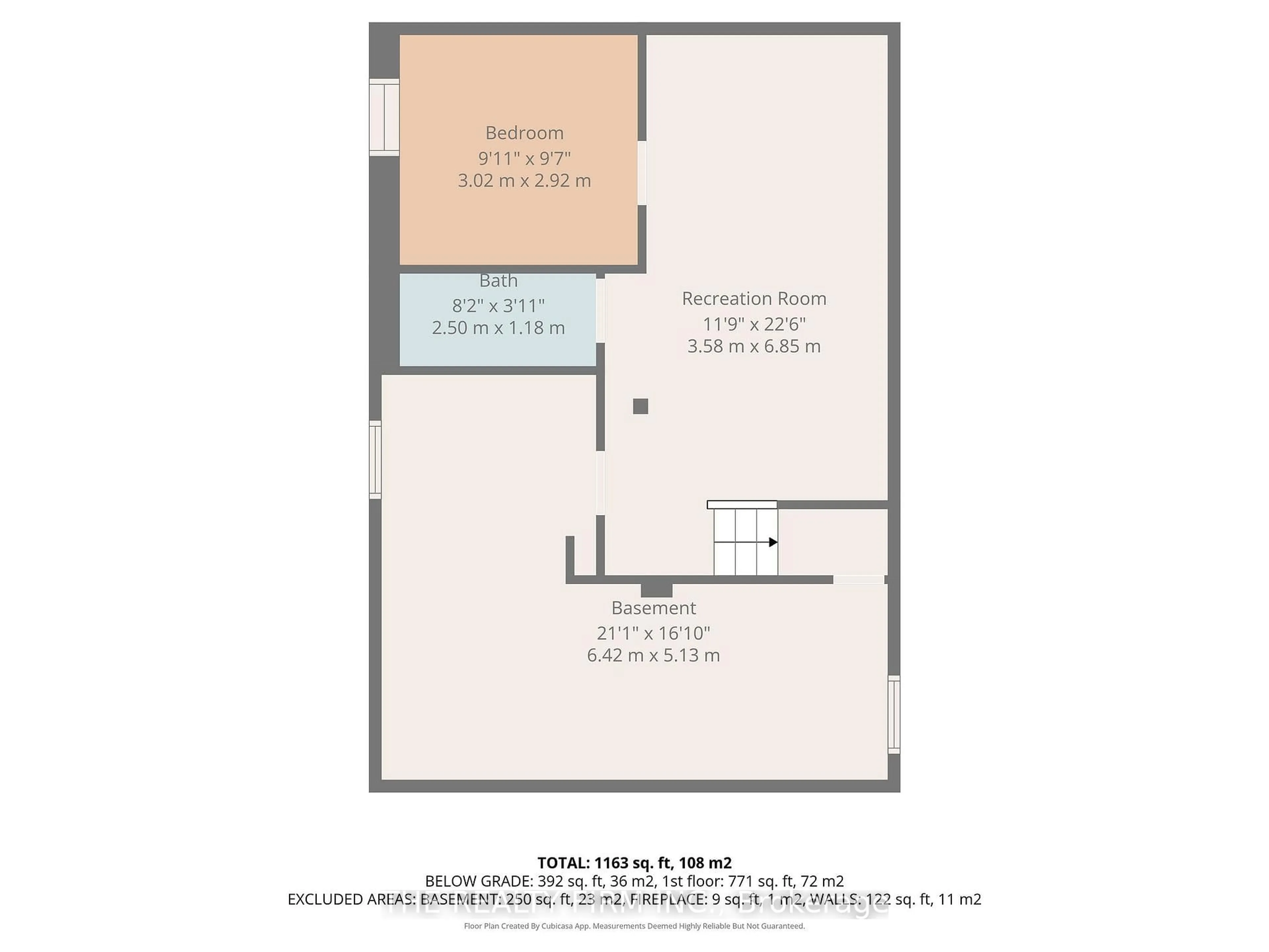Floor plan for 271 Herkimer St, London South Ontario N6C 4S3