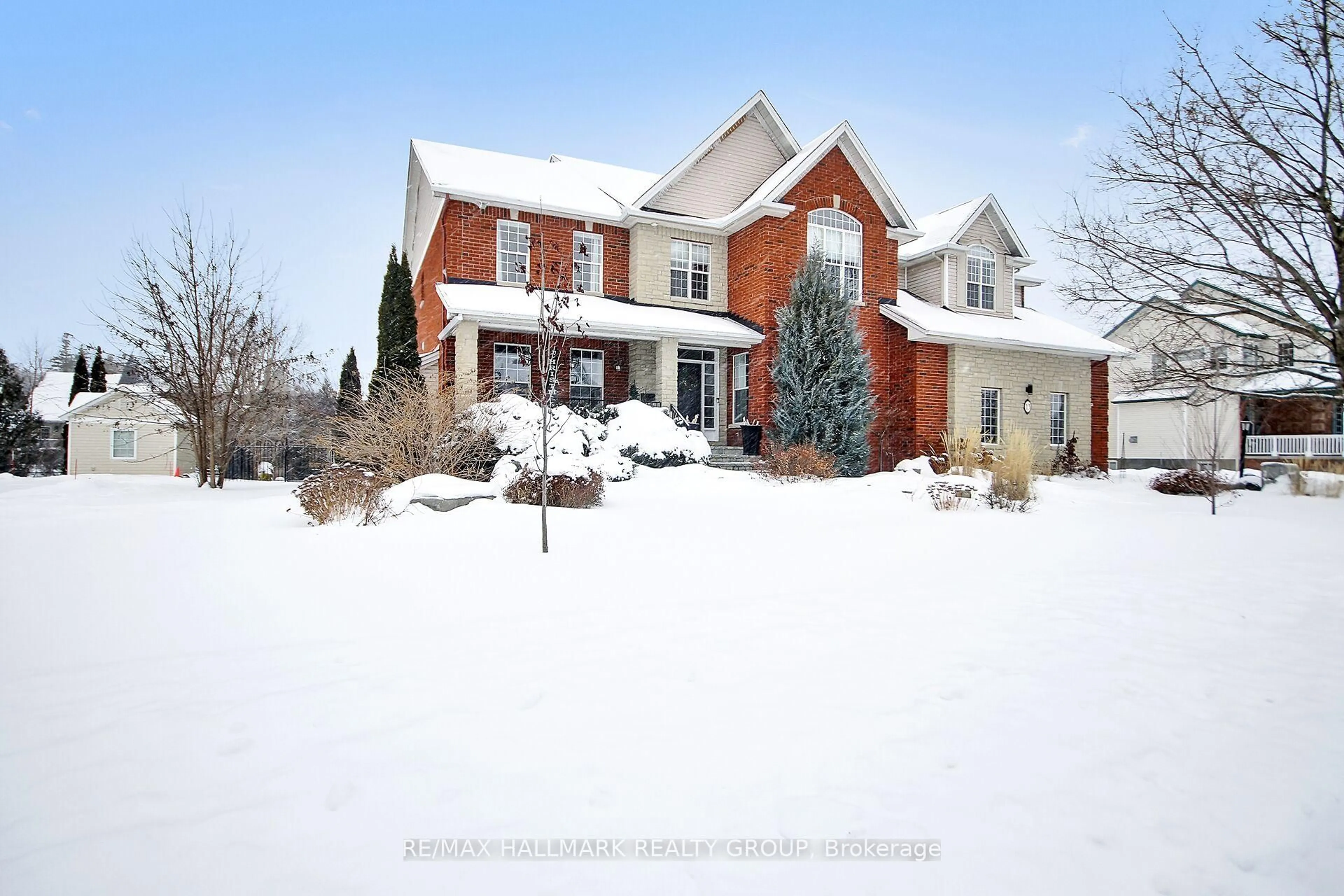 Home with brick exterior material, street for 13 Beechgrove Gdns, Stittsville Ontario K2S 1W5
