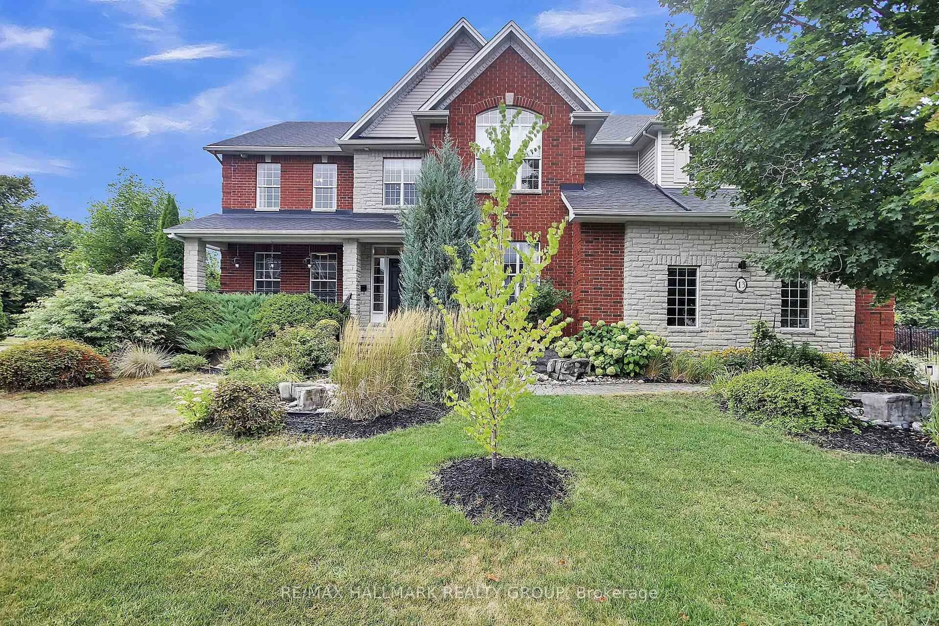 Home with brick exterior material, street for 13 Beechgrove Gdns, Stittsville Ontario K2S 1W5