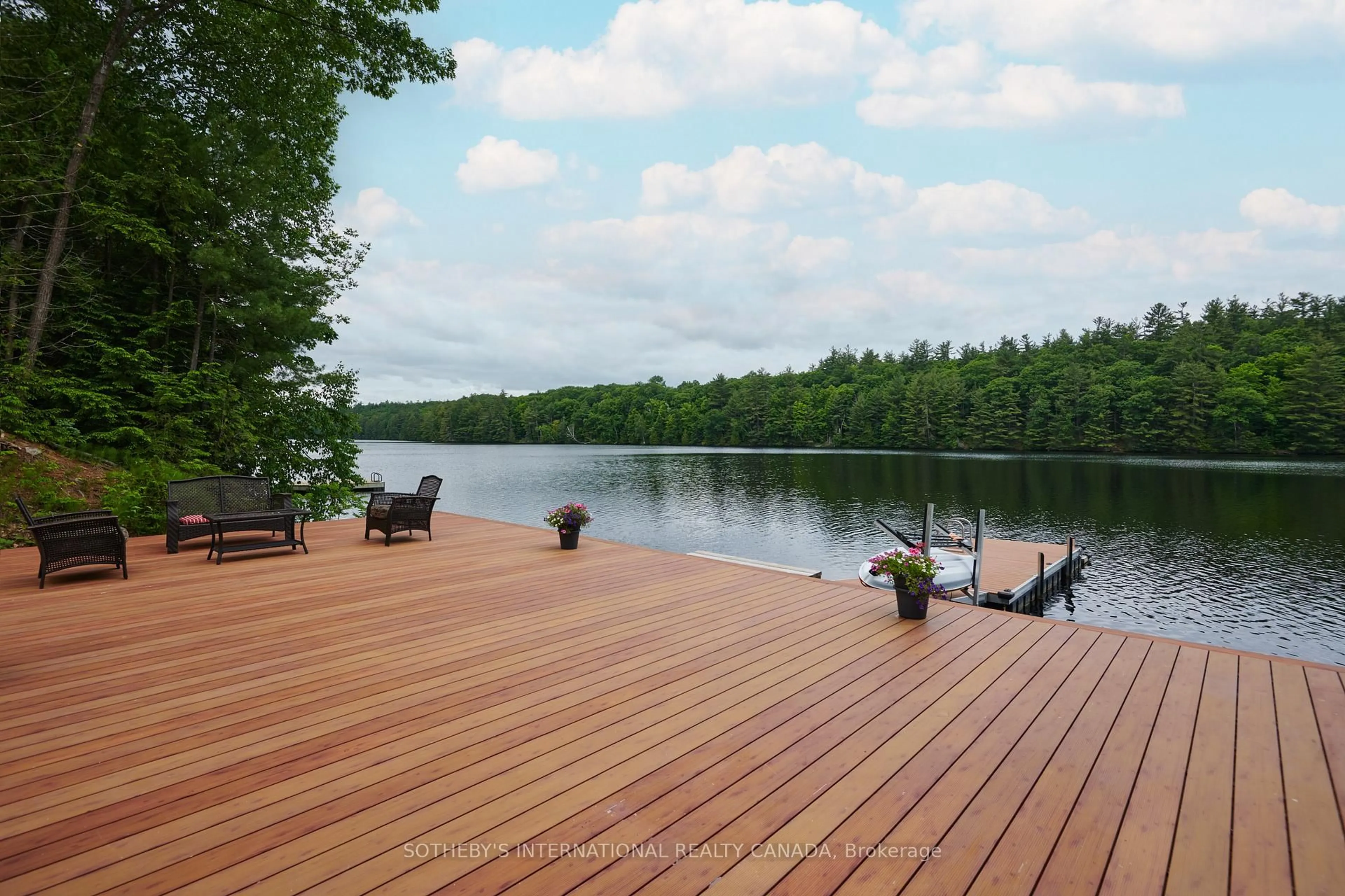 Patio, water/lake/river/ocean view for 106 Lorlei Dr, White Lake Ontario K0A 3L0