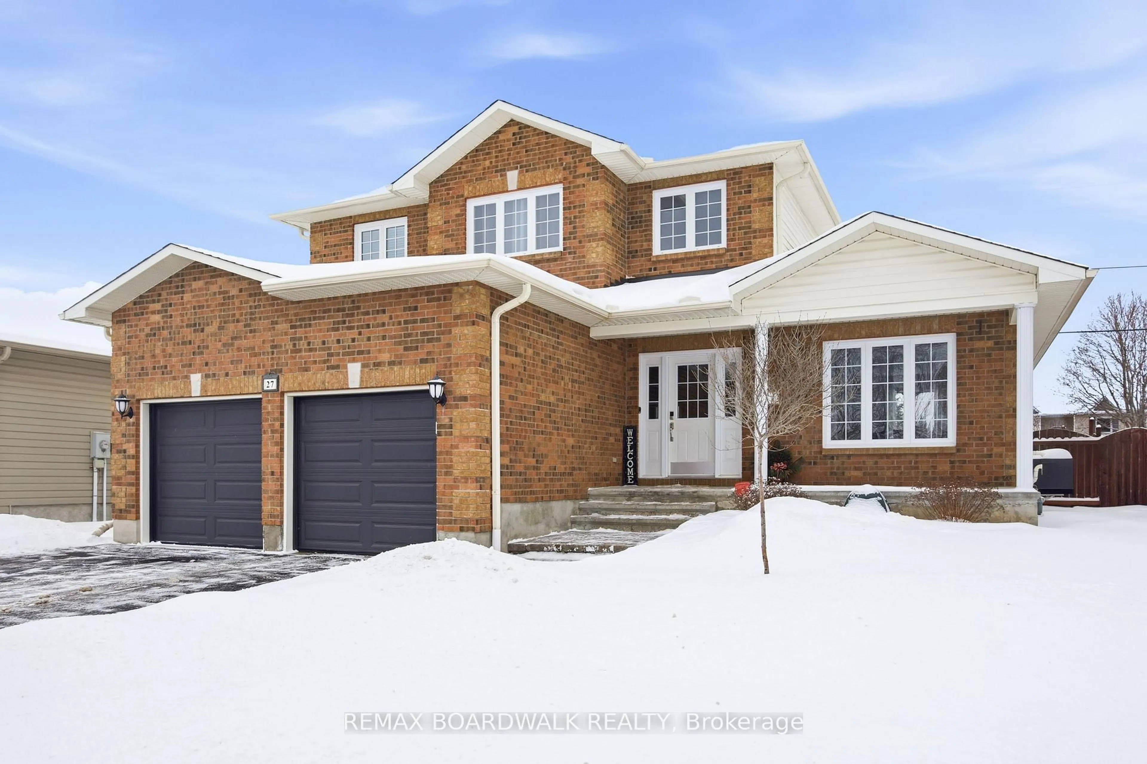 Home with brick exterior material, street for 27 Comba Dr, Carleton Place Ontario K7C 4V2
