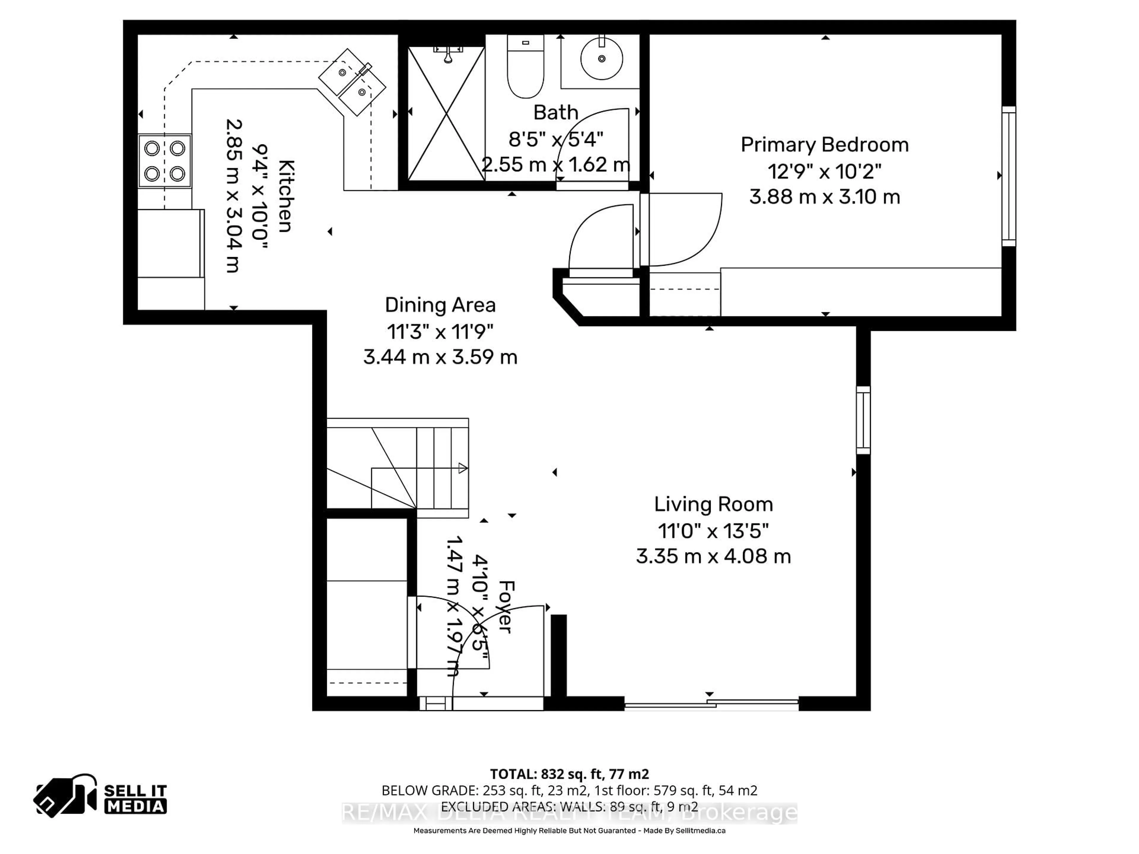 Floor plan for 1765 Cabaret Lane #108, Orleans Ontario K4A 2H3