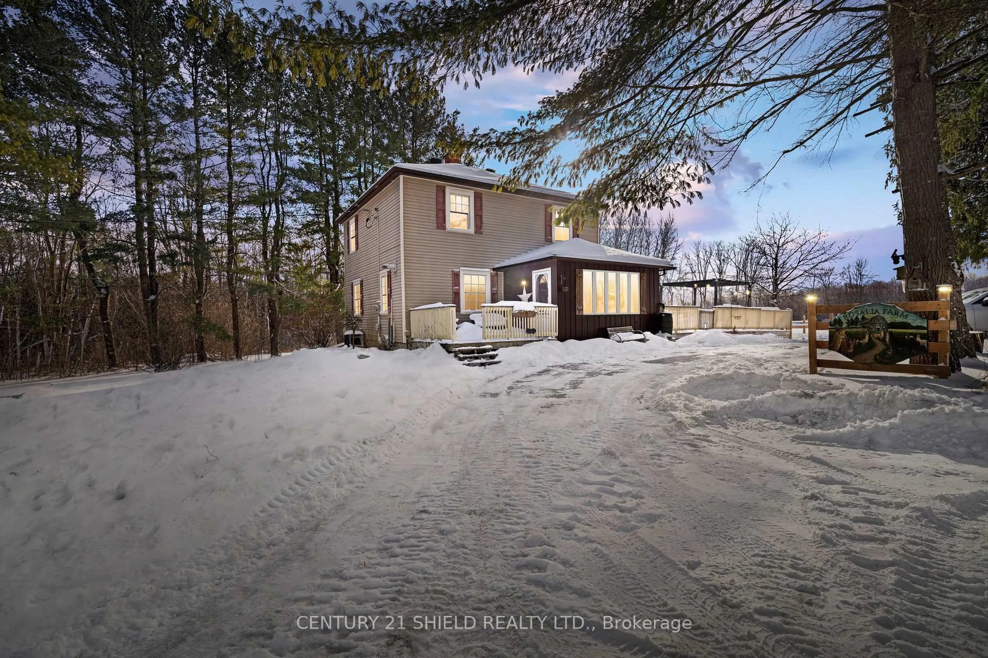 A pic from outside/outdoor area/front of a property/back of a property/a pic from drone, street for 2864 County Road 30 Rd, North Glengarry Ontario K0C 1A0