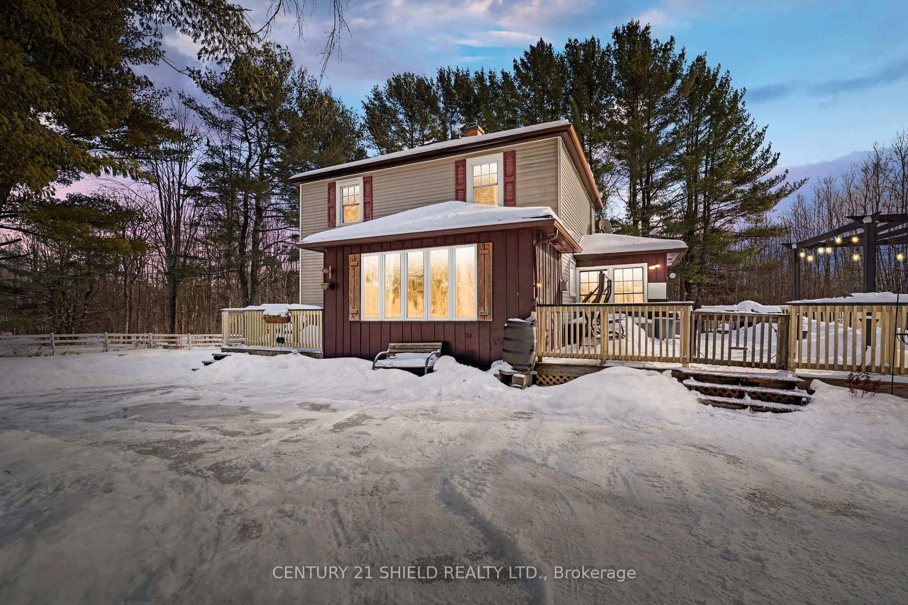 A pic from outside/outdoor area/front of a property/back of a property/a pic from drone, street for 2864 County Road 30 Rd, North Glengarry Ontario K0C 1A0