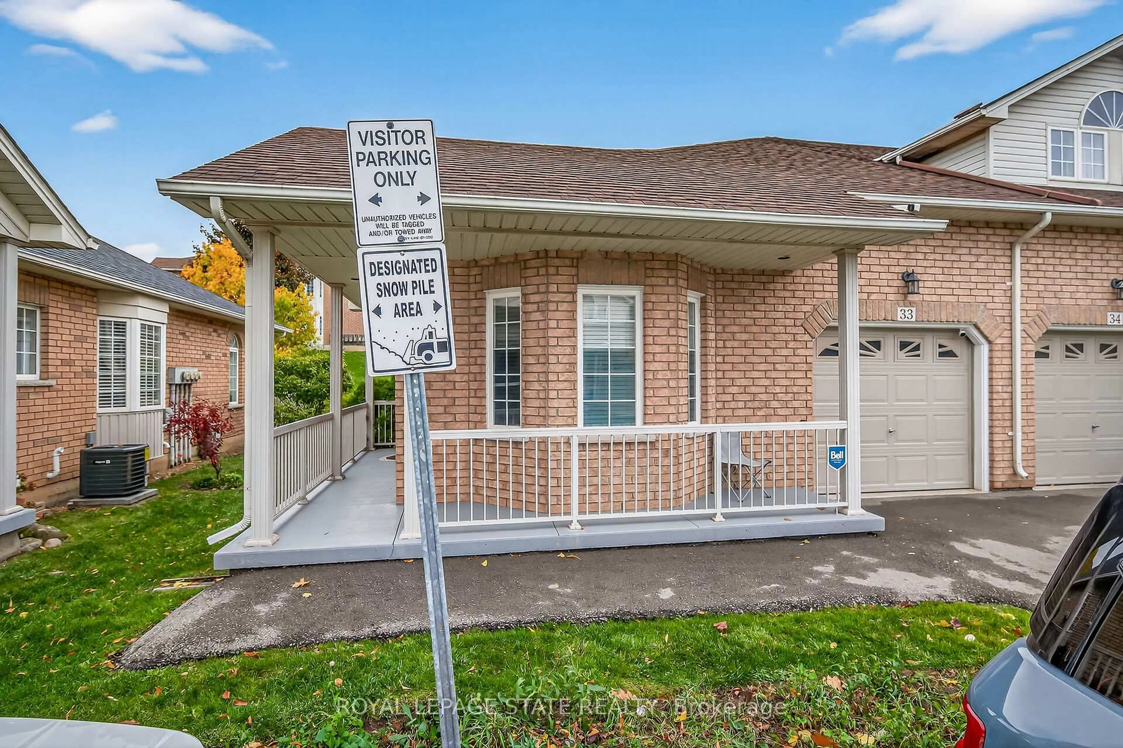 Home with brick exterior material, street for 213 Nash Rd #33, Hamilton Ontario L8K 6S2