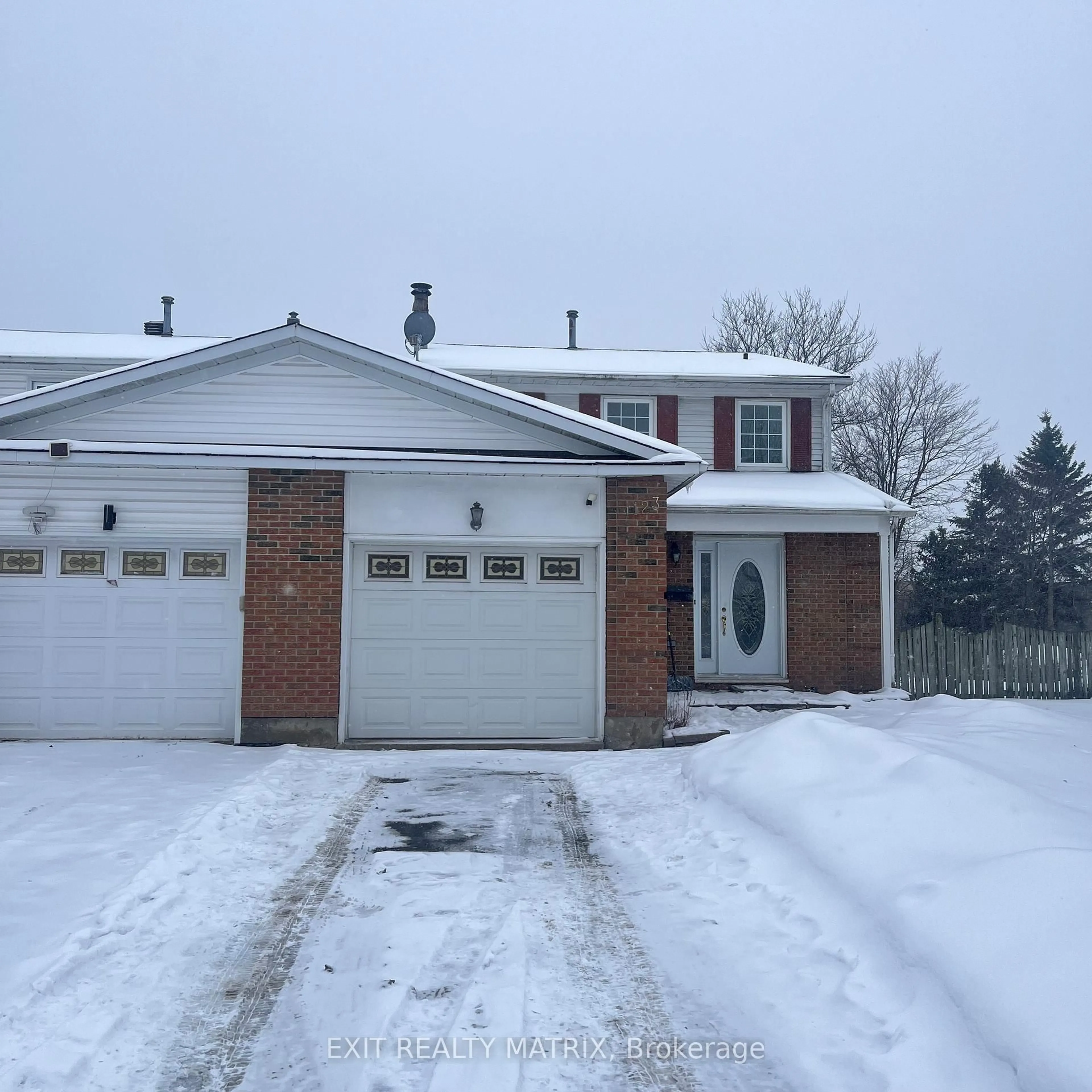 Home with brick exterior material, street for 1123 Burgundy Lane, Orleans Ontario K1C 2M9