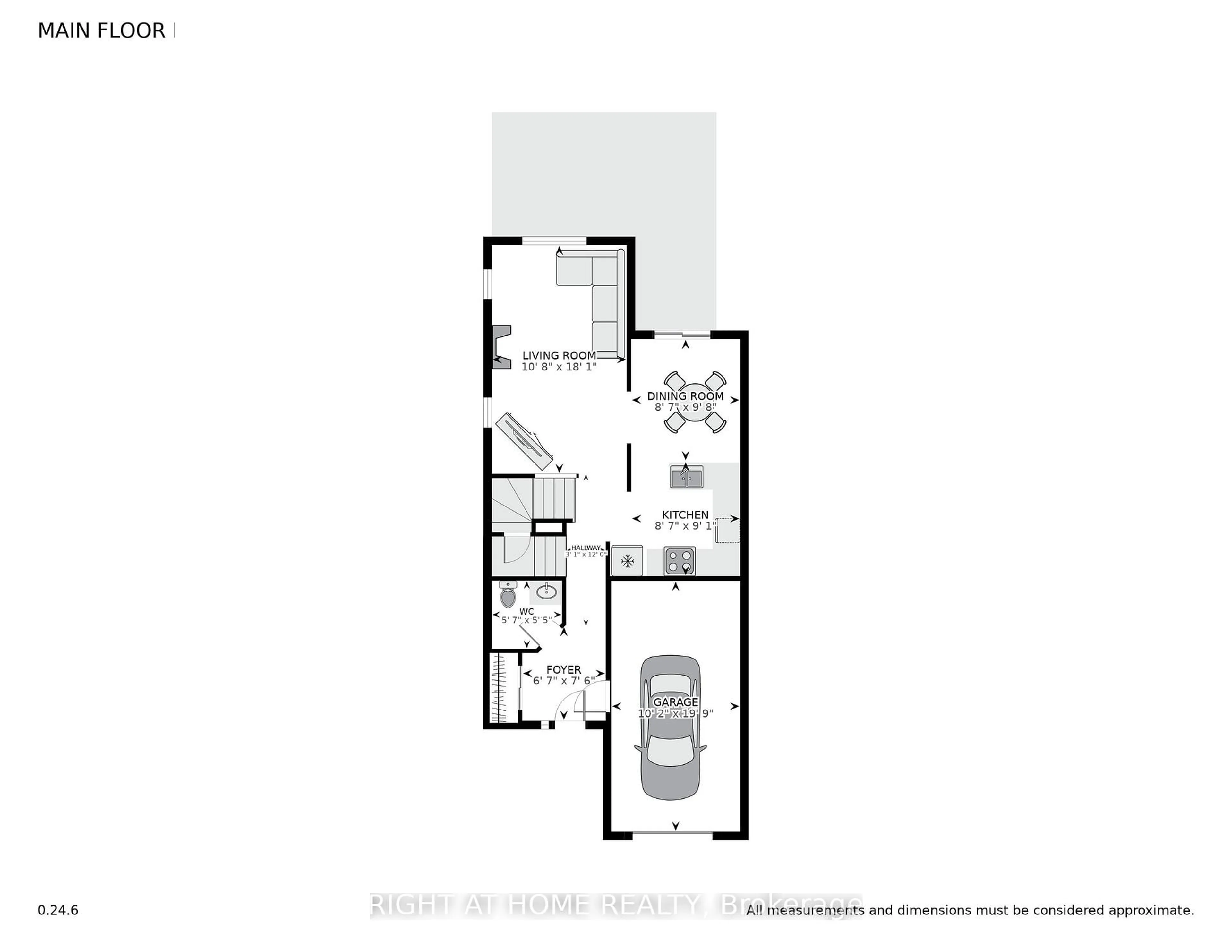 Floor plan for 40 Chillico Dr, Guelph Ontario N1K 1Y8