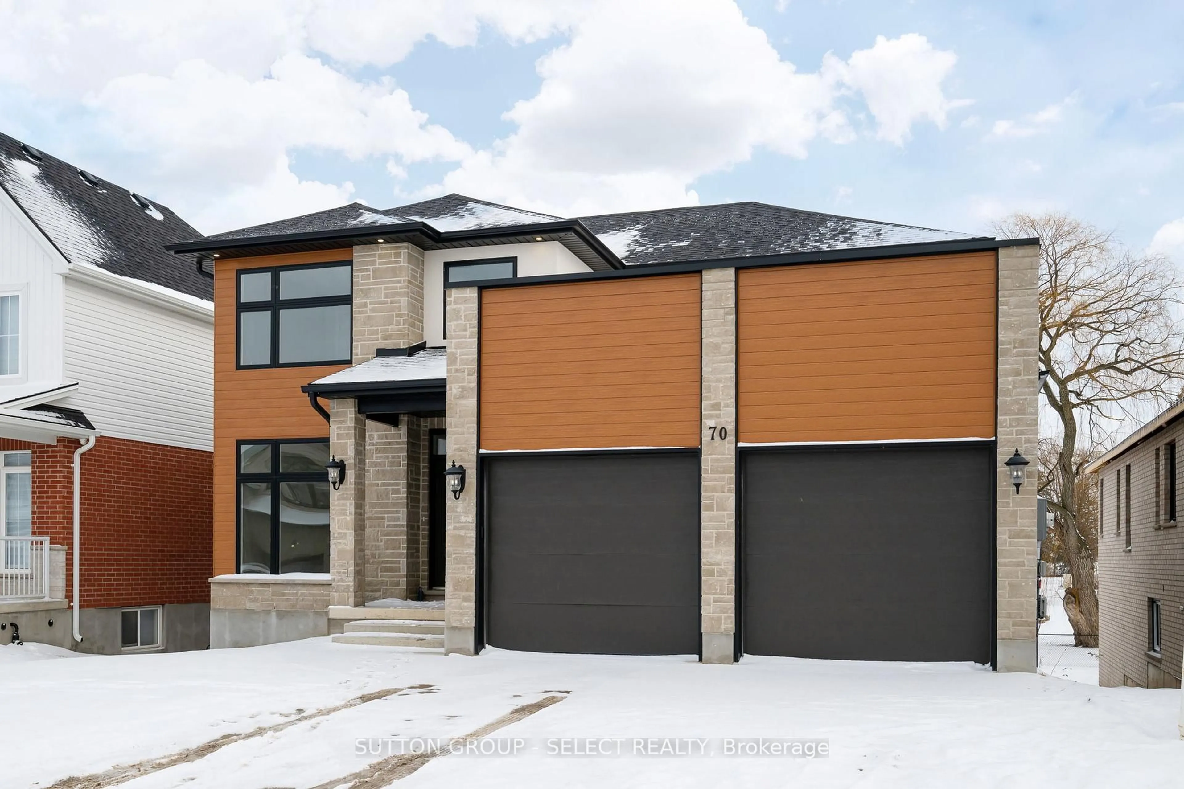 Home with brick exterior material, street for 70 ROYAL Cres, Southwold Ontario N5P 3T2