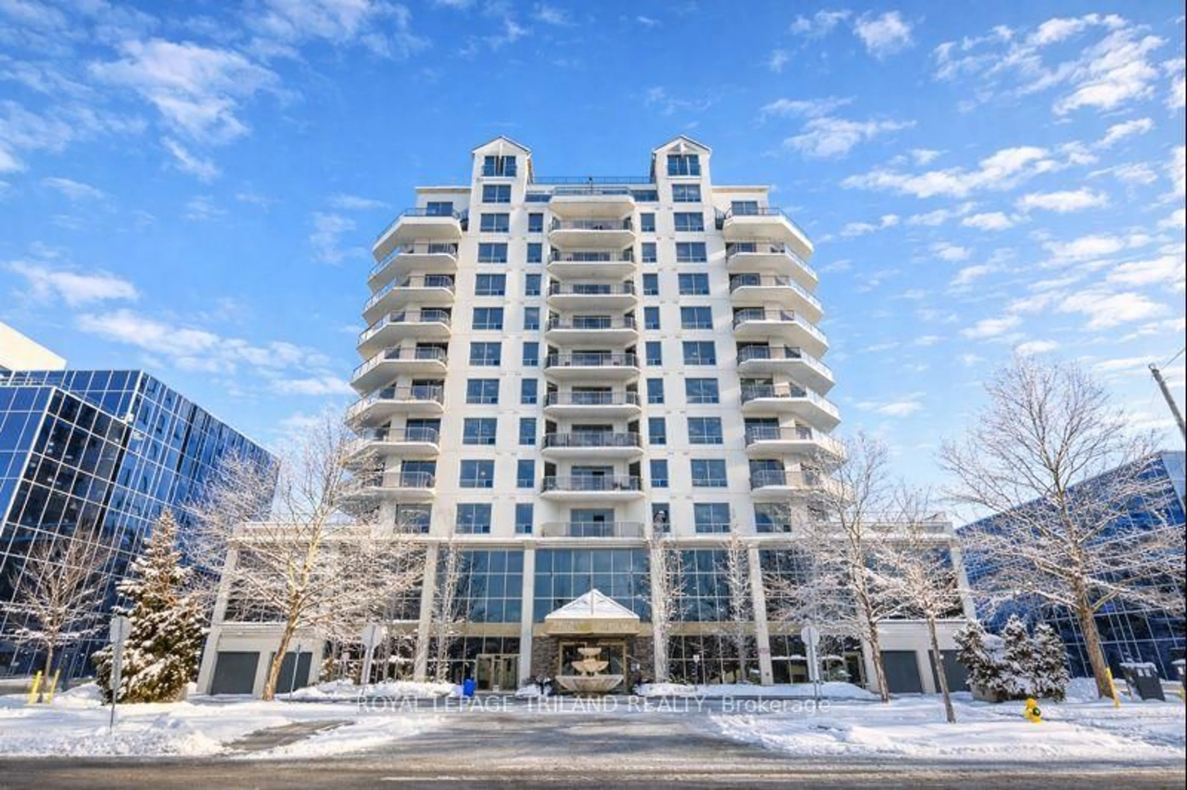 Indoor foyer for 250 Pall Mall St #1202, London East Ontario N6A 6K3