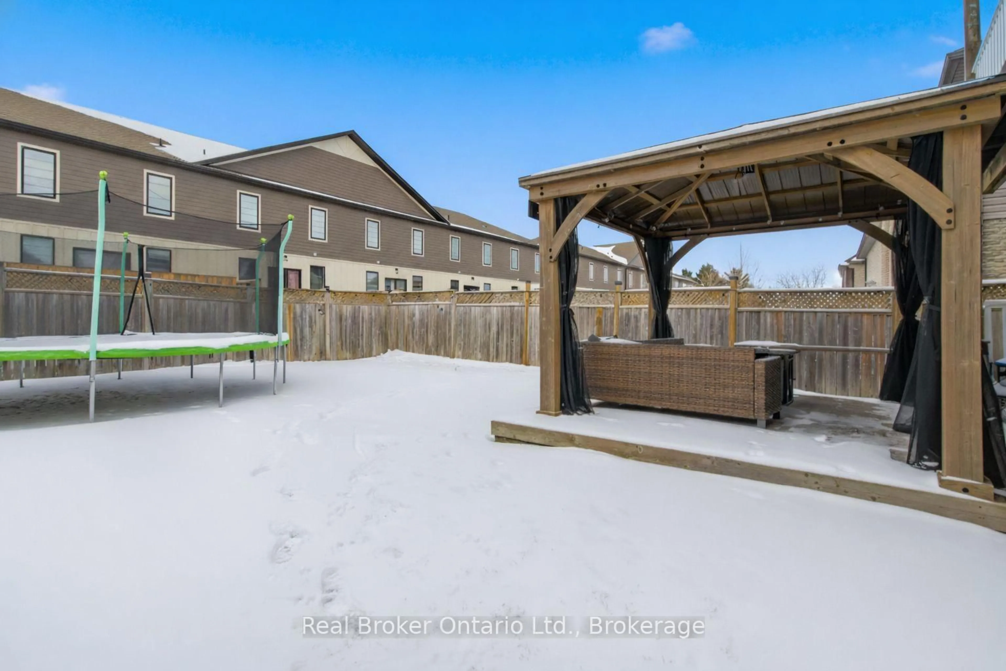 Patio, mountain view for 12 Langrell Ave, Tillsonburg Ontario N4G 5X8