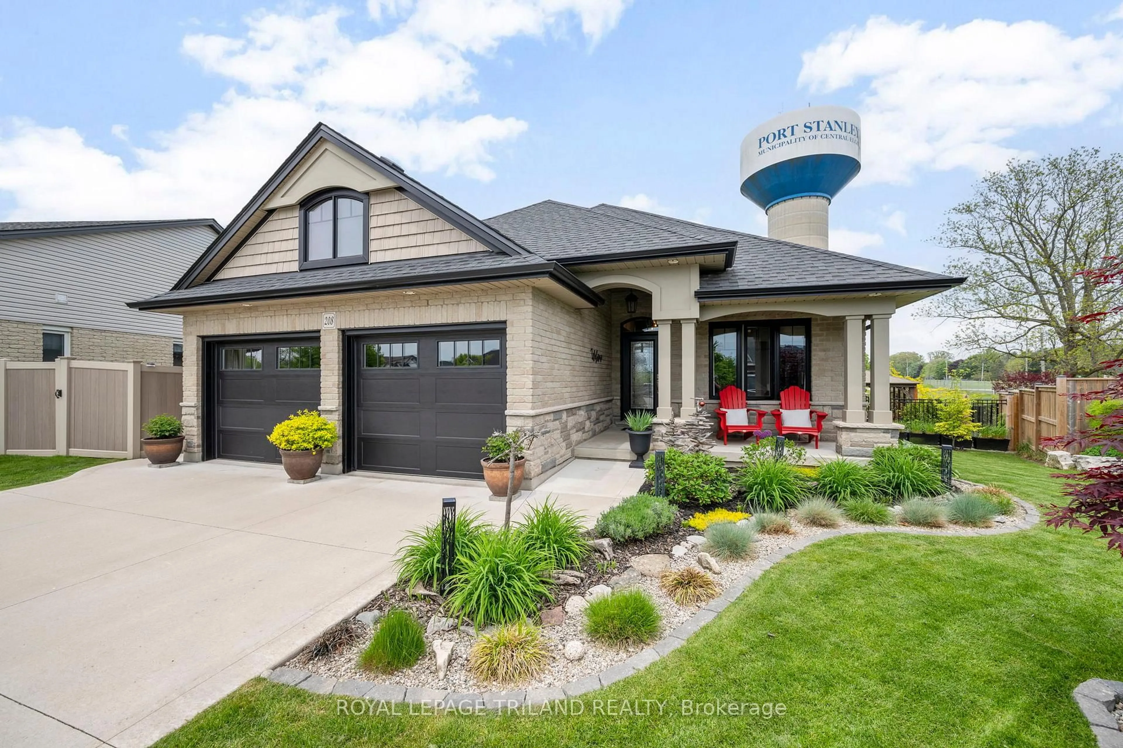 Home with brick exterior material, street for 208 Emery St, Central Elgin Ontario N5L 0A5