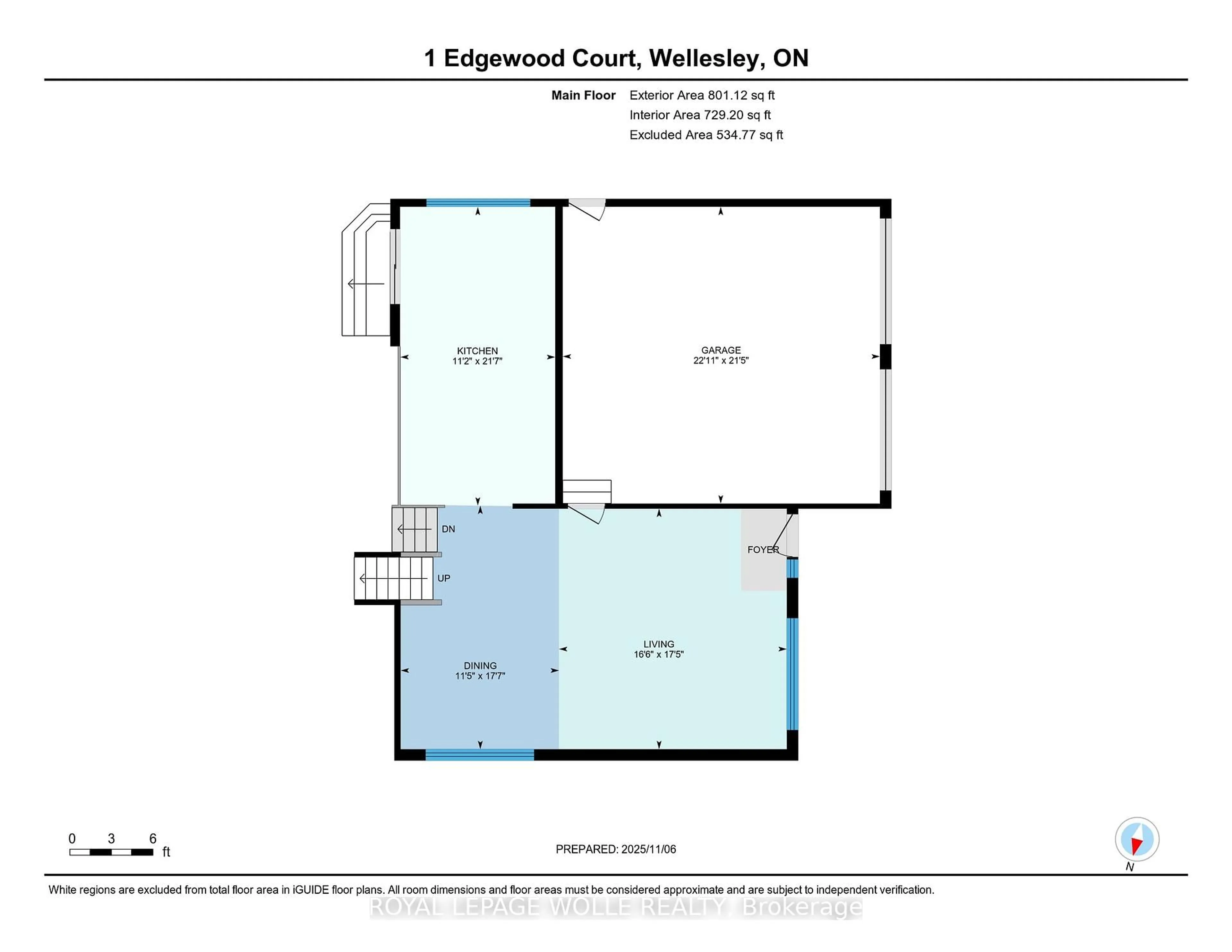 Floor plan for 1 Edgewood Crt, Wellesley Ontario N0B 2T0