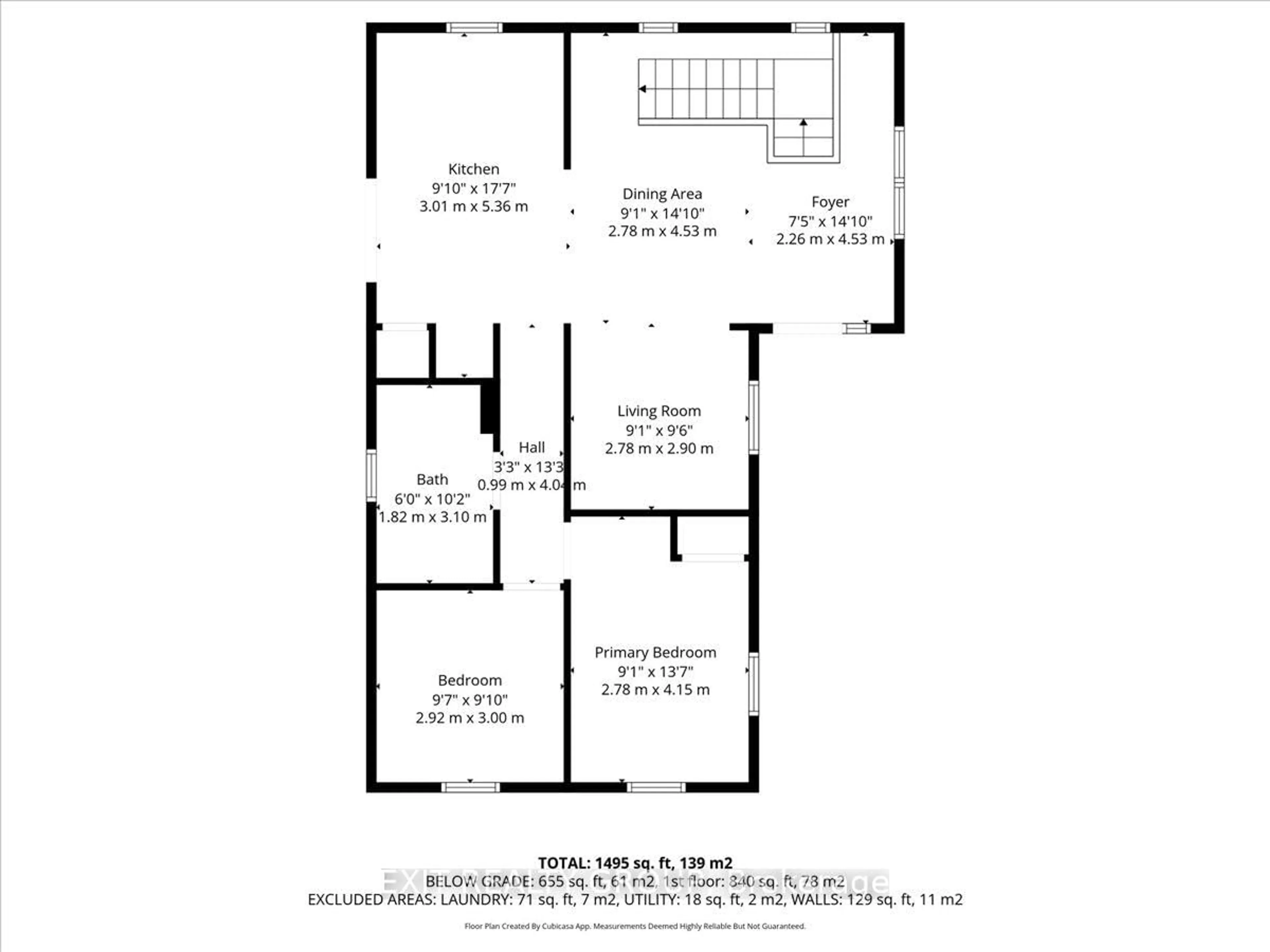 Floor plan for 16 Catherine St, Shannonville Ontario K0K 3A0