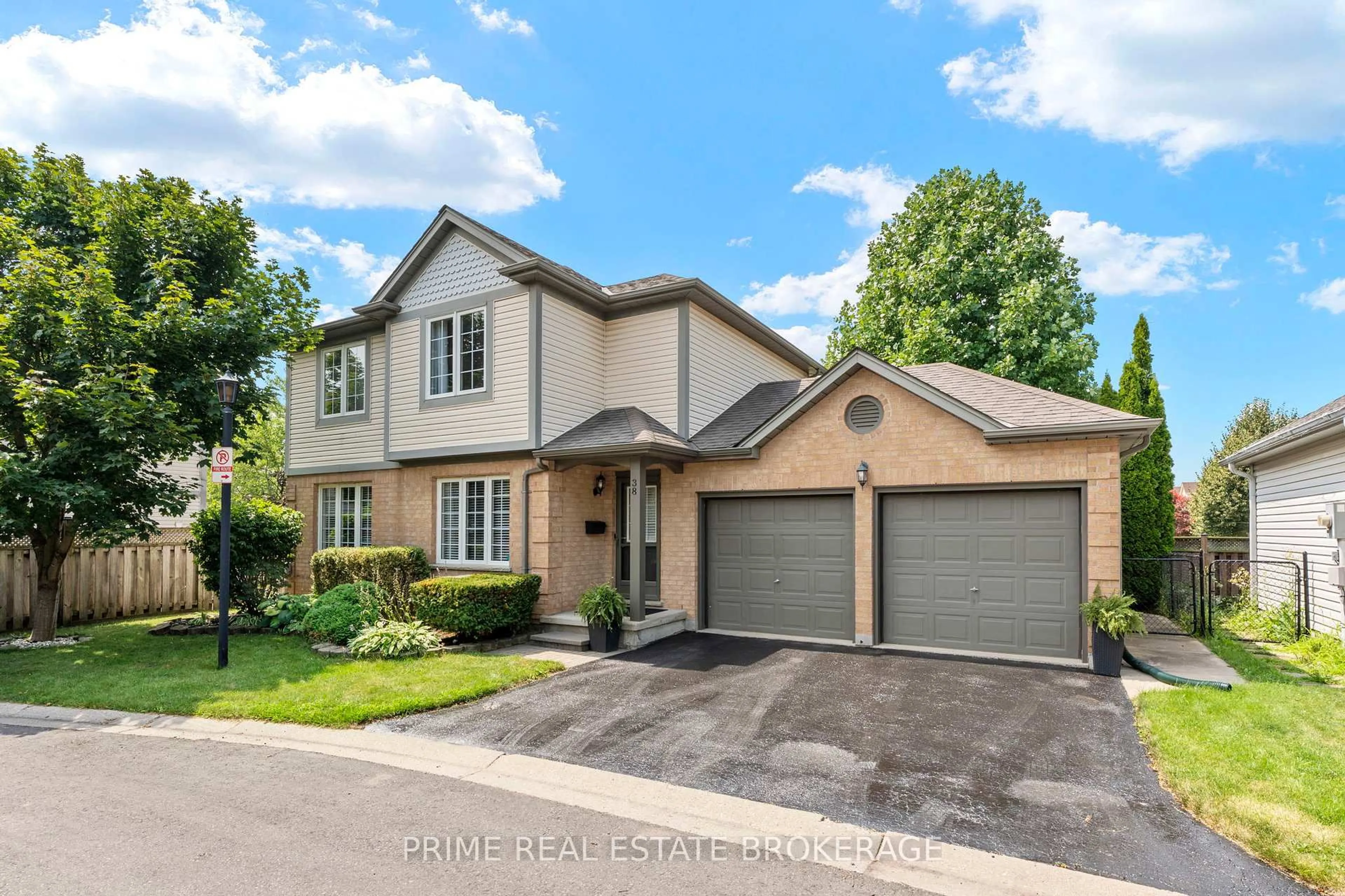 Home with brick exterior material, street for 335 Lighthouse Rd #38, London South Ontario N6M 1J8